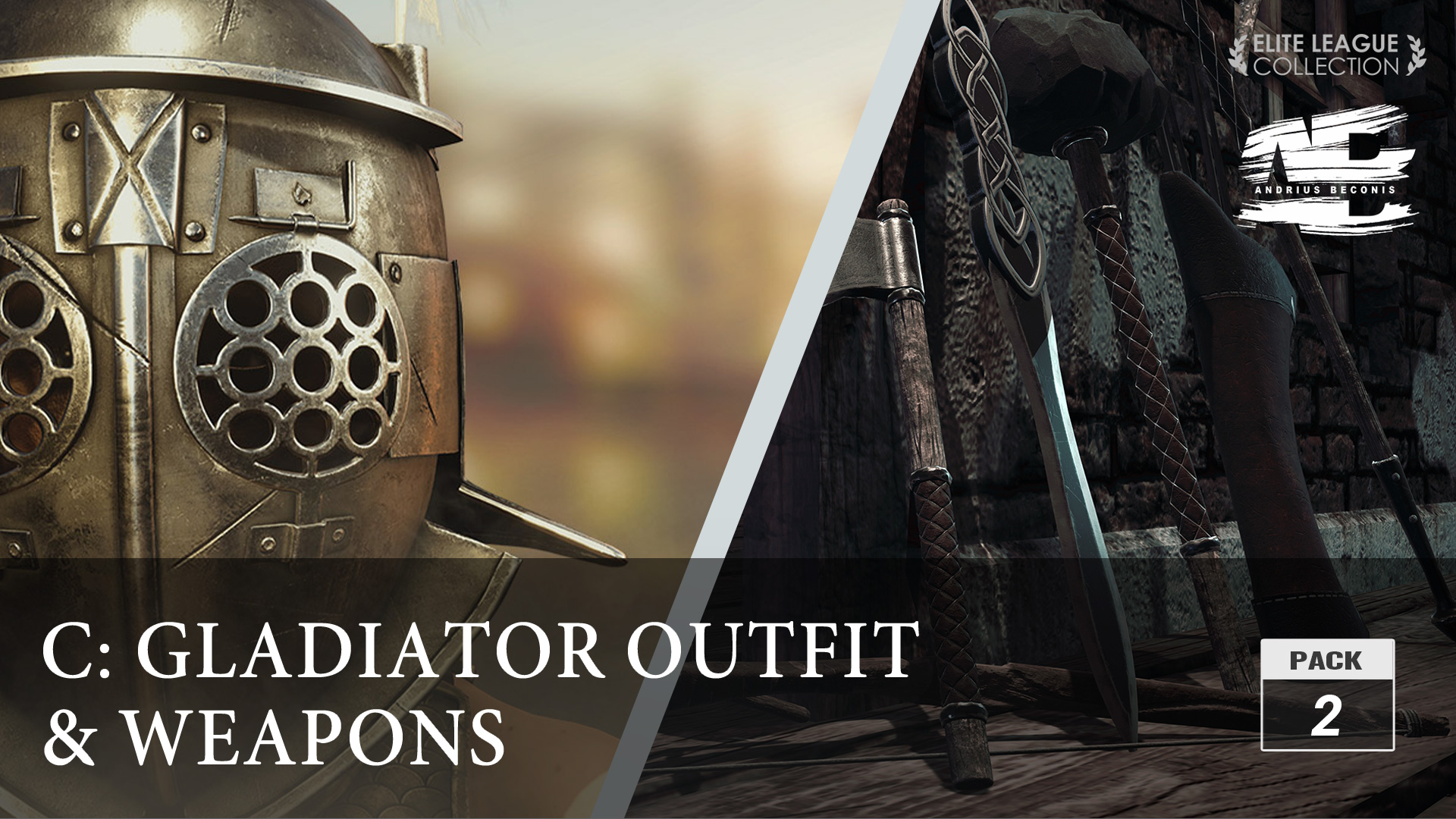 C: Gladiator Outfit and Weapons - Character Creator/Combo (Multiple-PID ...