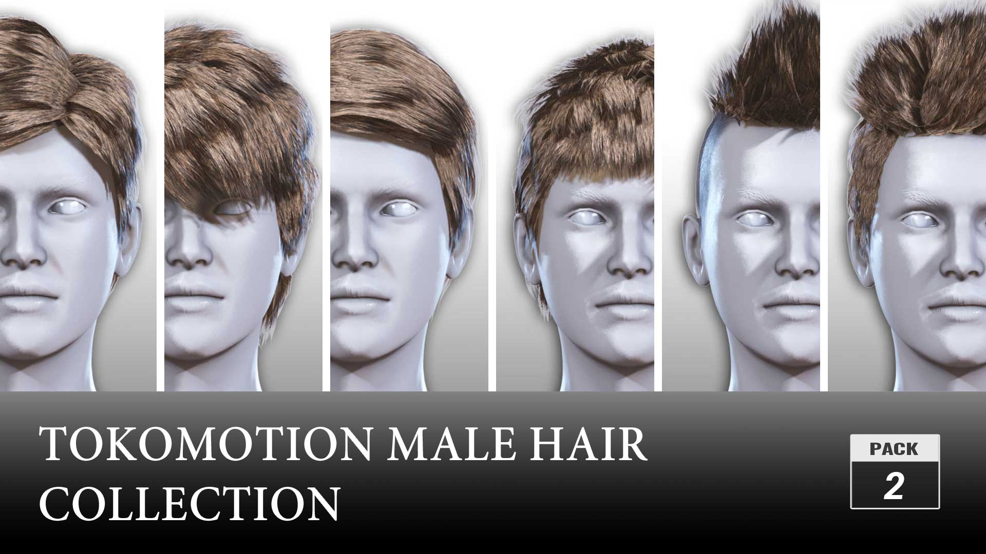 ToKoMotion Male Hair Collection
