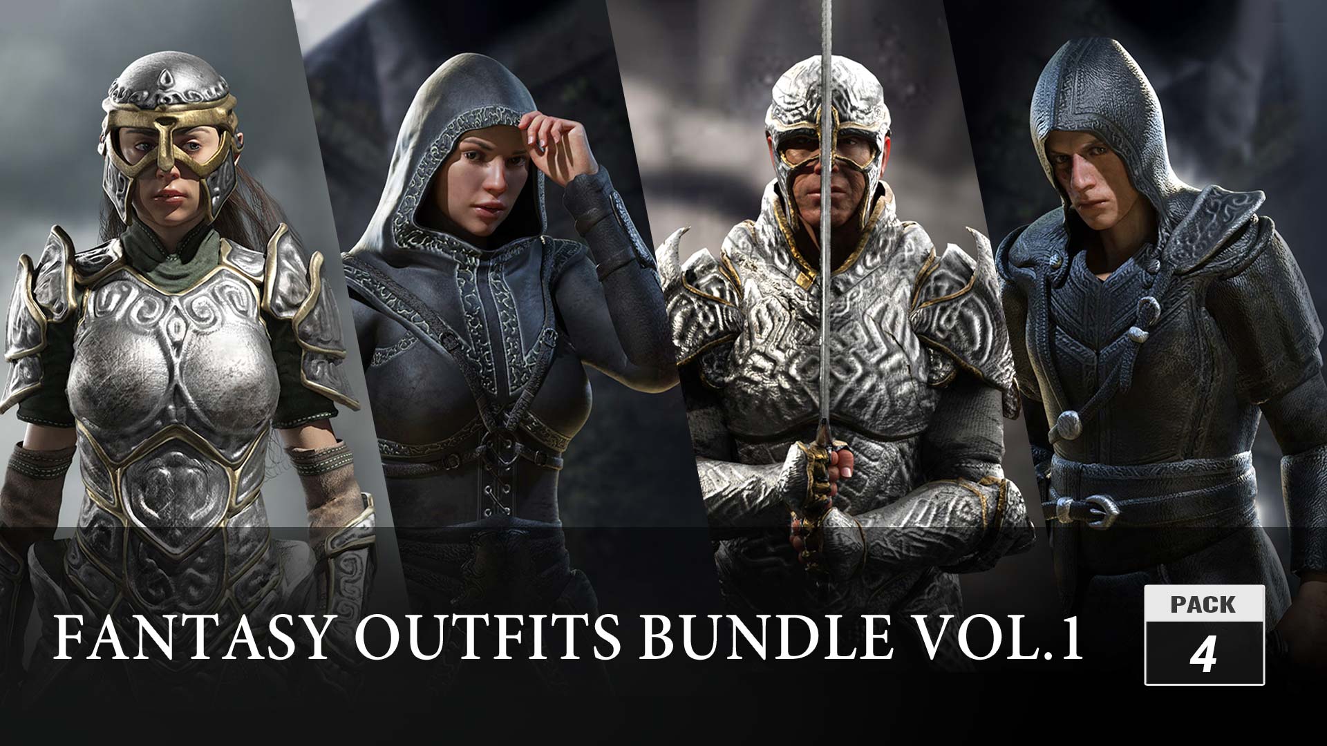 Fantasy Outfits Bundle Vol.1