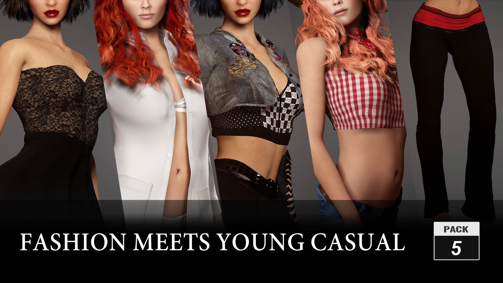 Fashion Meets Young Casual
