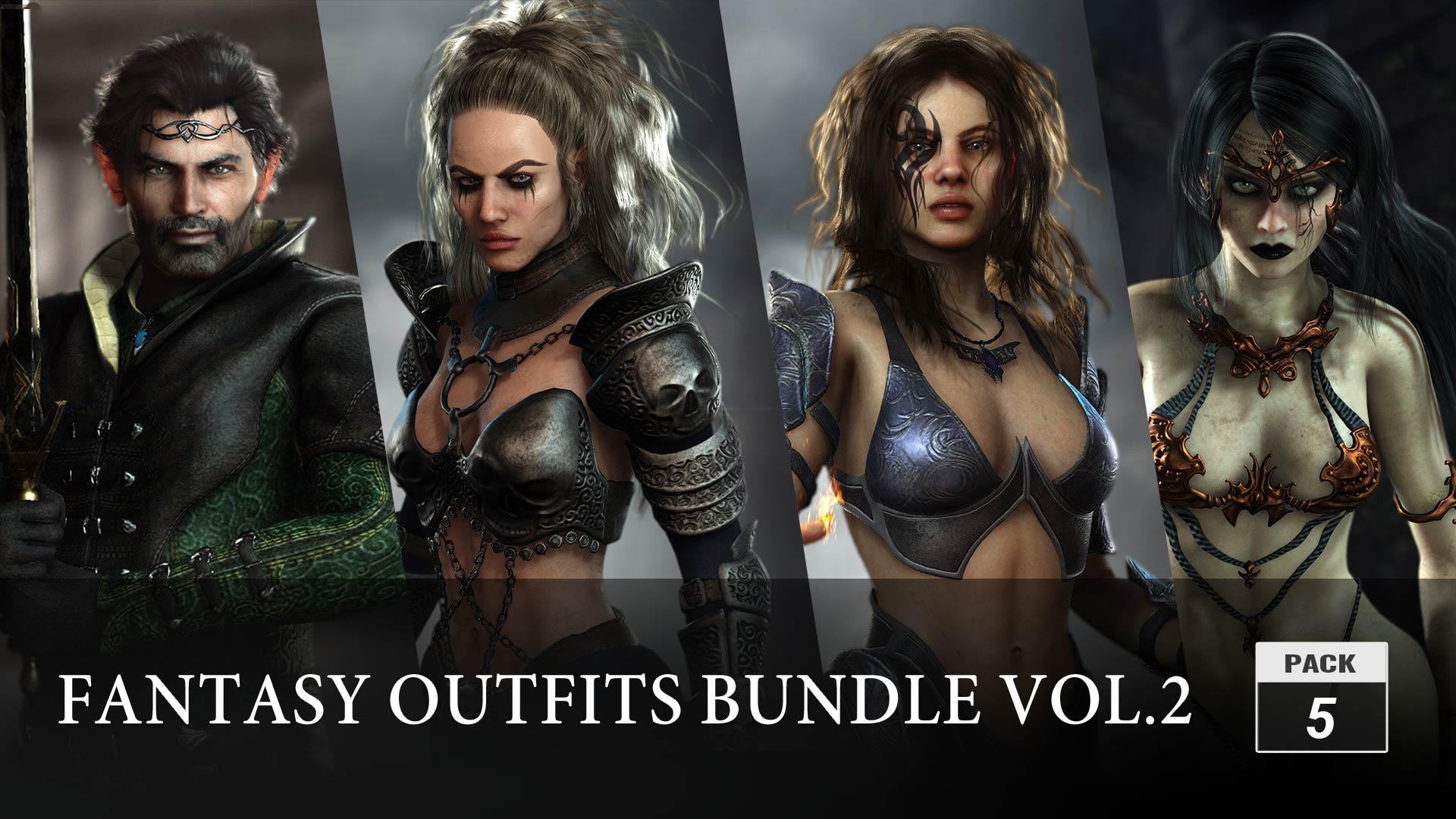 Fantasy Outfits Bundle Vol.2