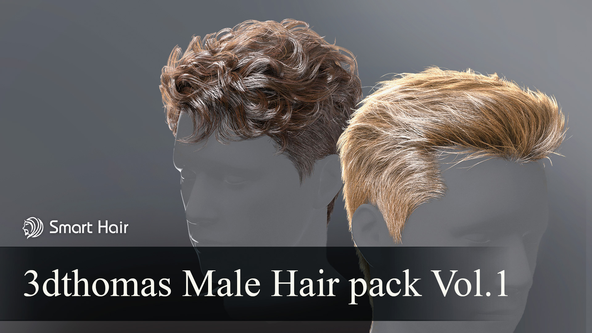 Male Hair Pack 3 - Free