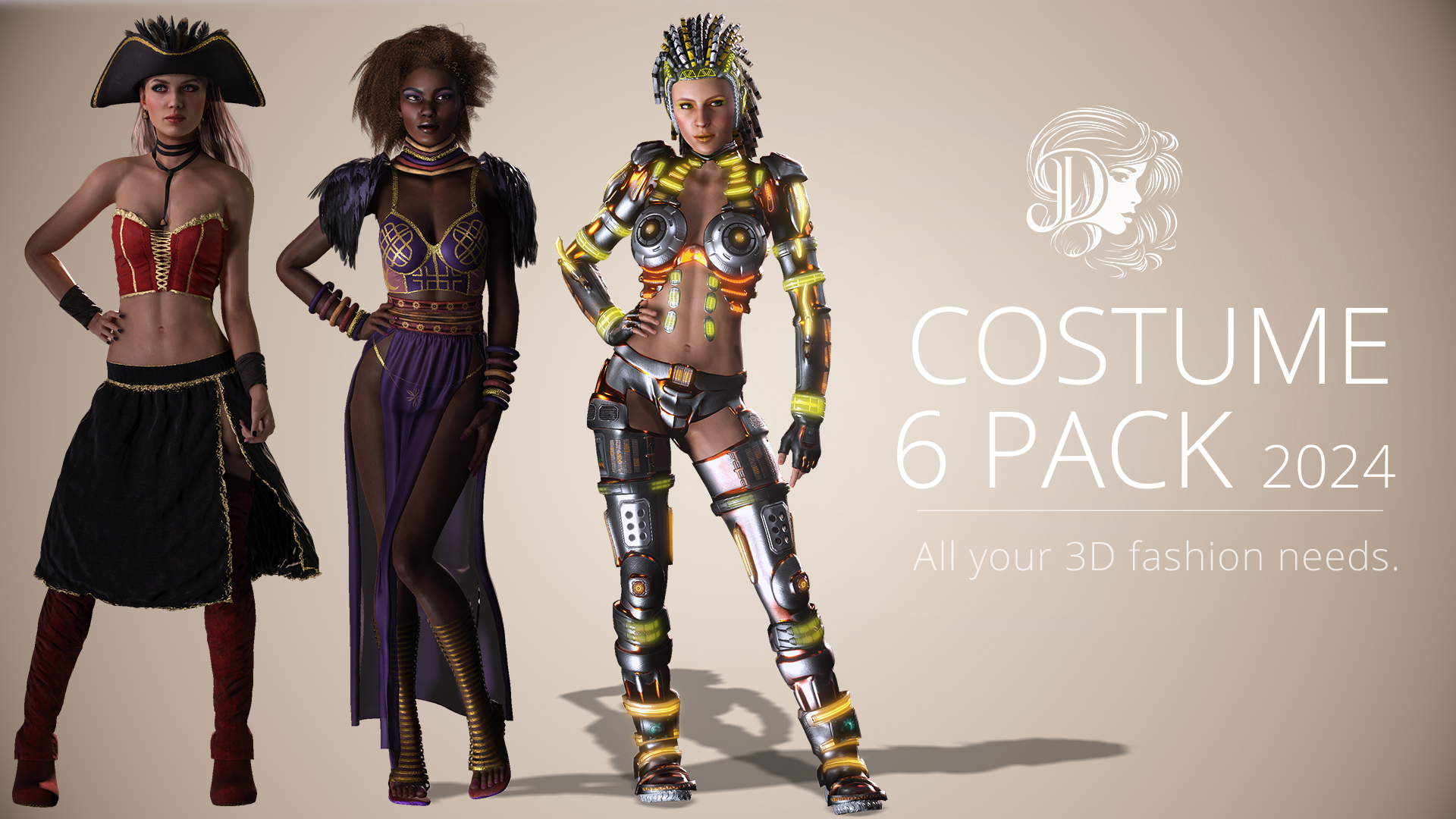 Costumes 6 Pack 2024