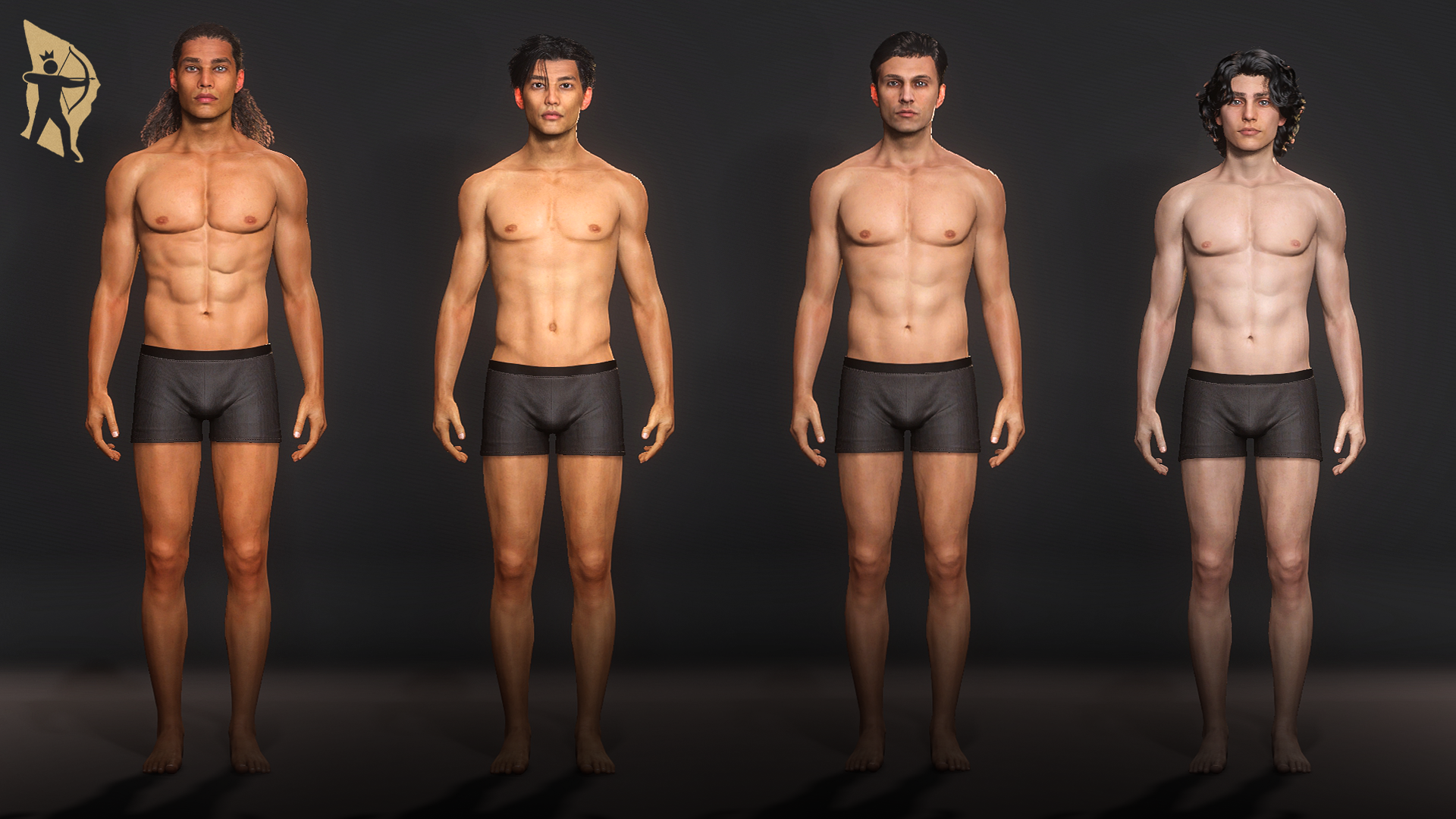 Male Character Models - Character Creator/Combo (Multiple-PID ...