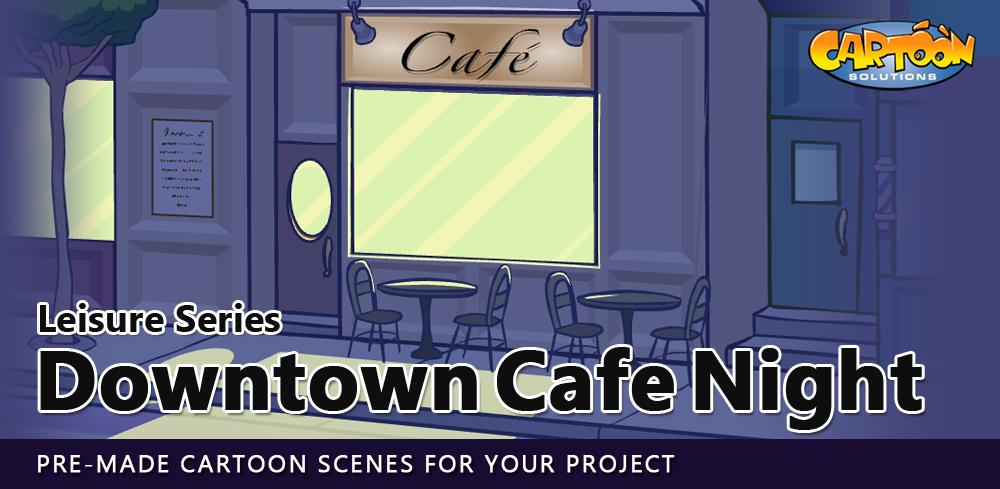 Downtown Cafe Night
