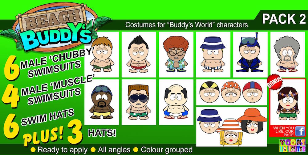 Beach Buddy's Composer Pack 2