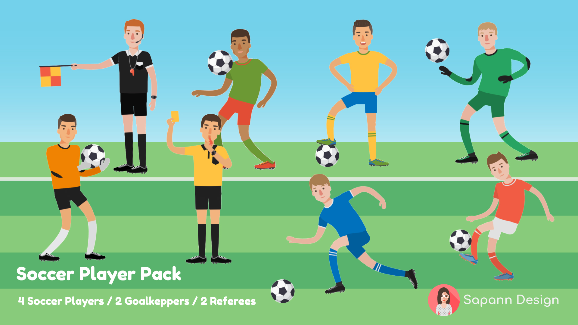 Soccer Player Pack