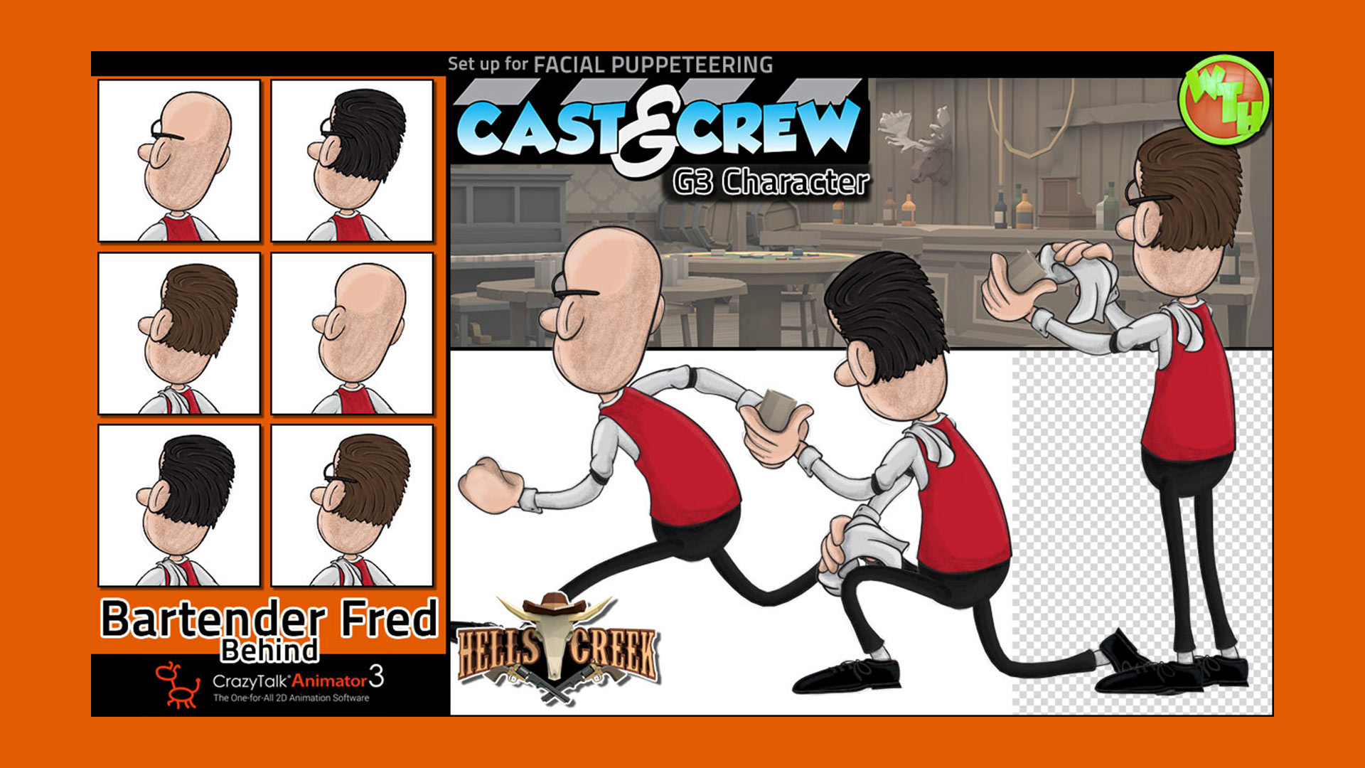Cast&Crew – Bartender Fred Behind