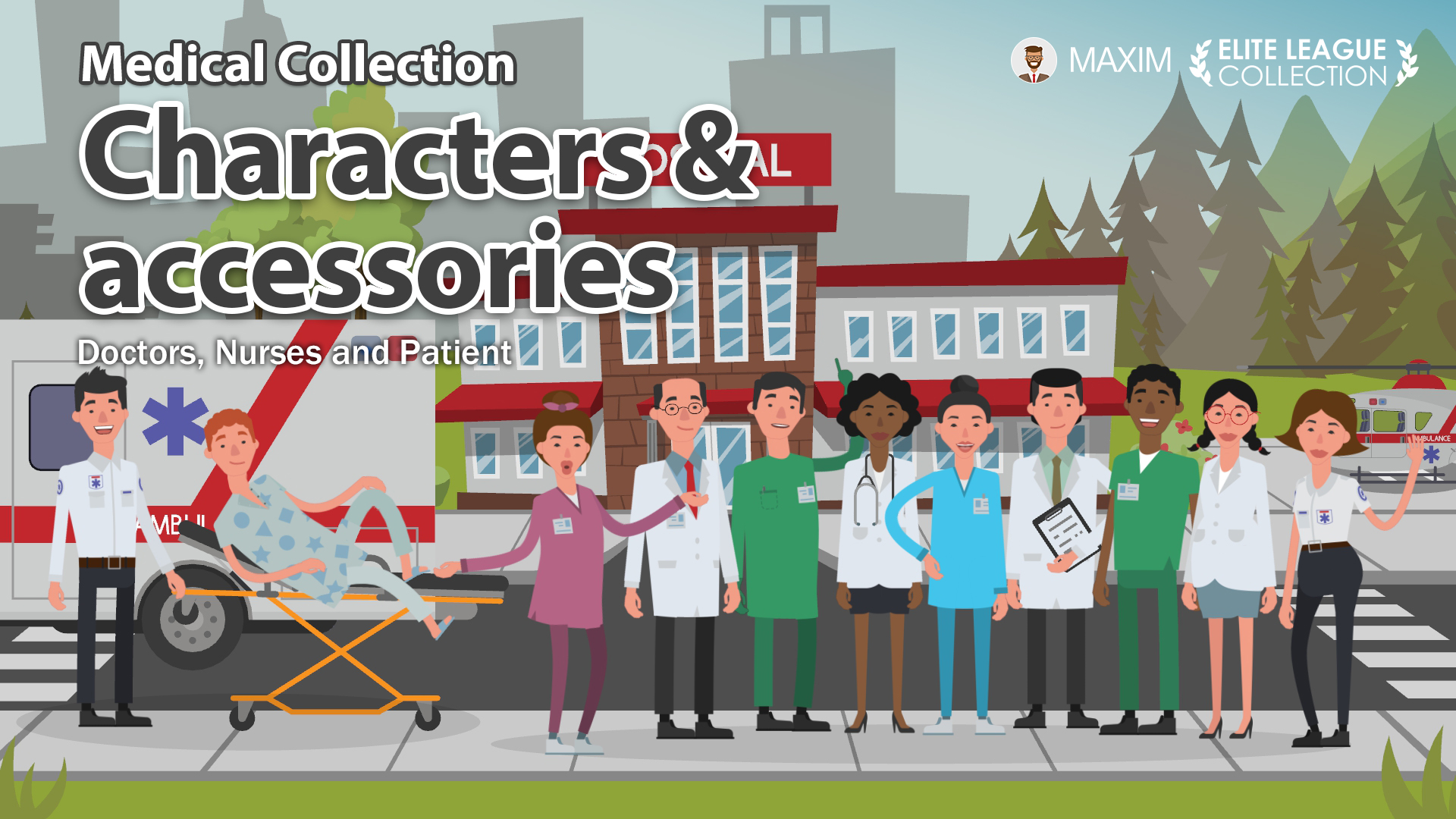 Medical Collection-Professionals Characters