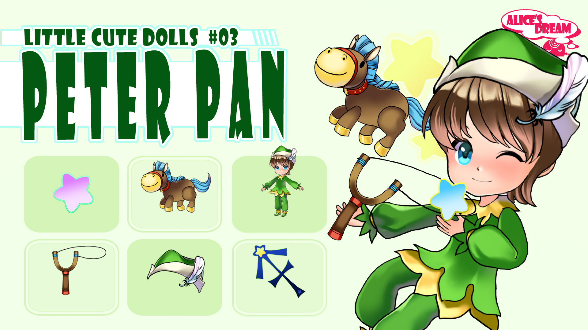 Little Cute Dolls - Peter Pan