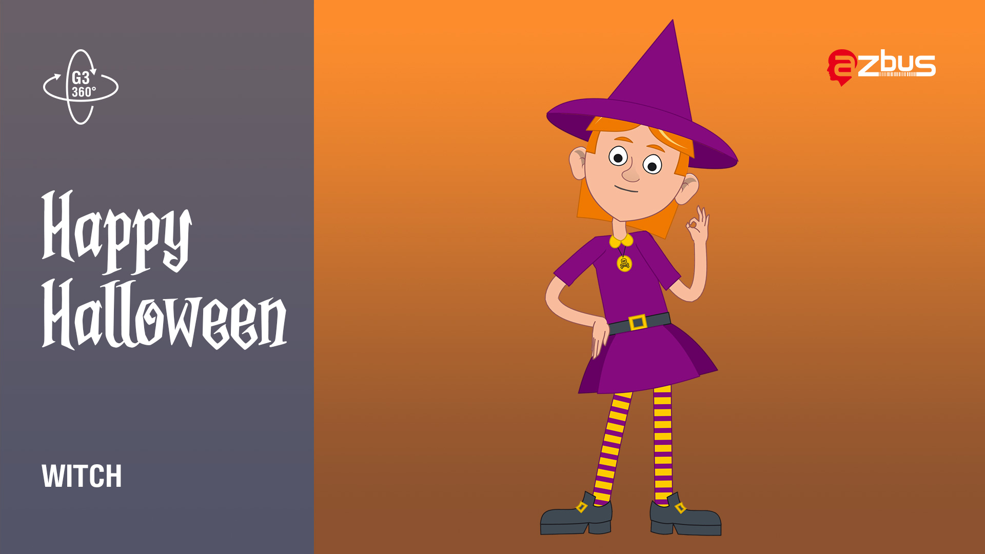Witch - Happy Halloween - Cartoon Animator/Actor - Reallusion Content Store