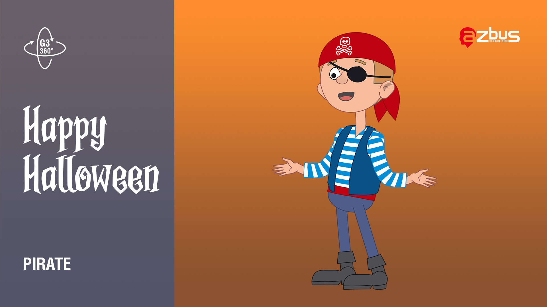 Pirate - Happy Halloween
