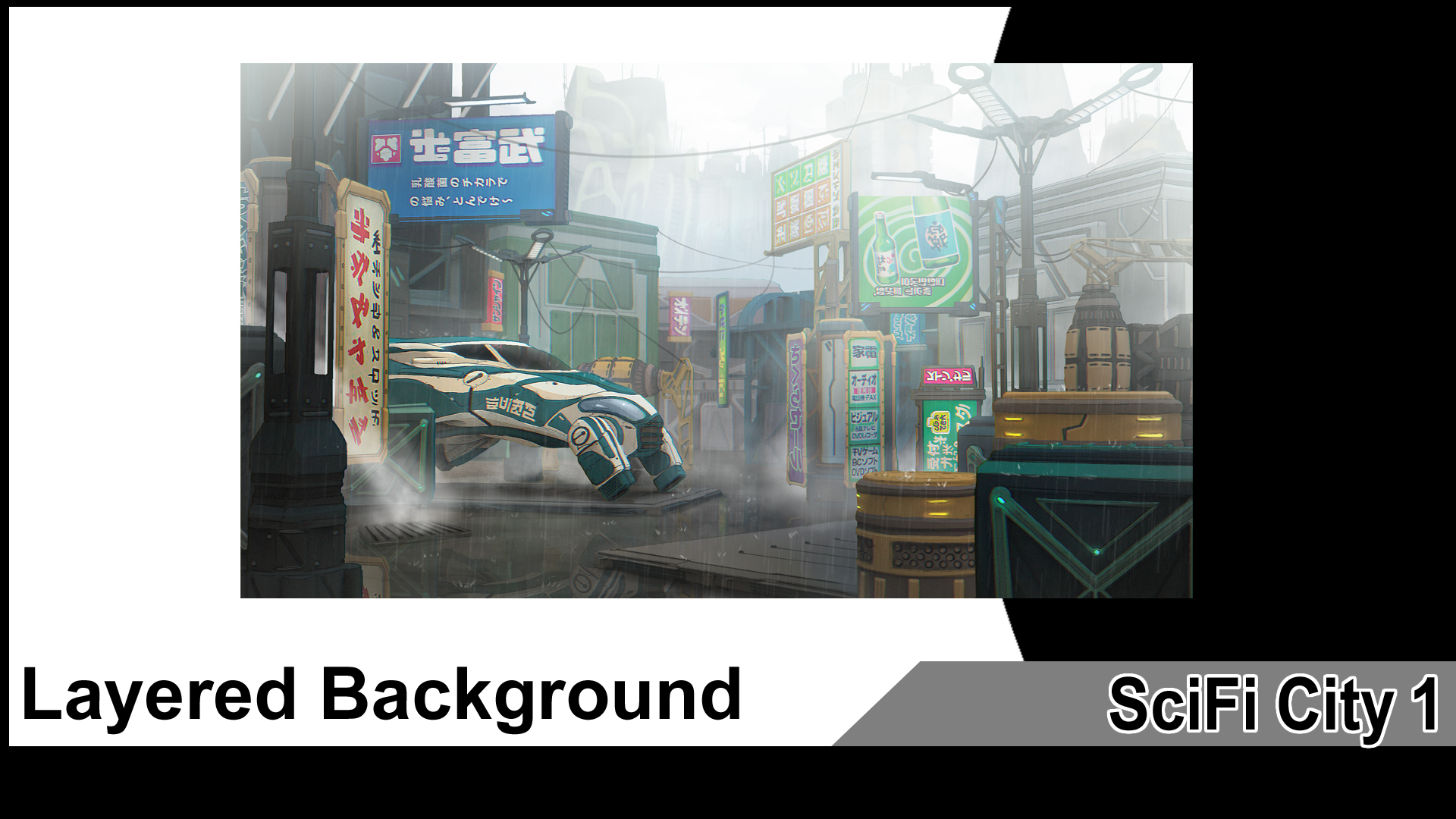 'SciFi City 1' by Anton Bakhmat