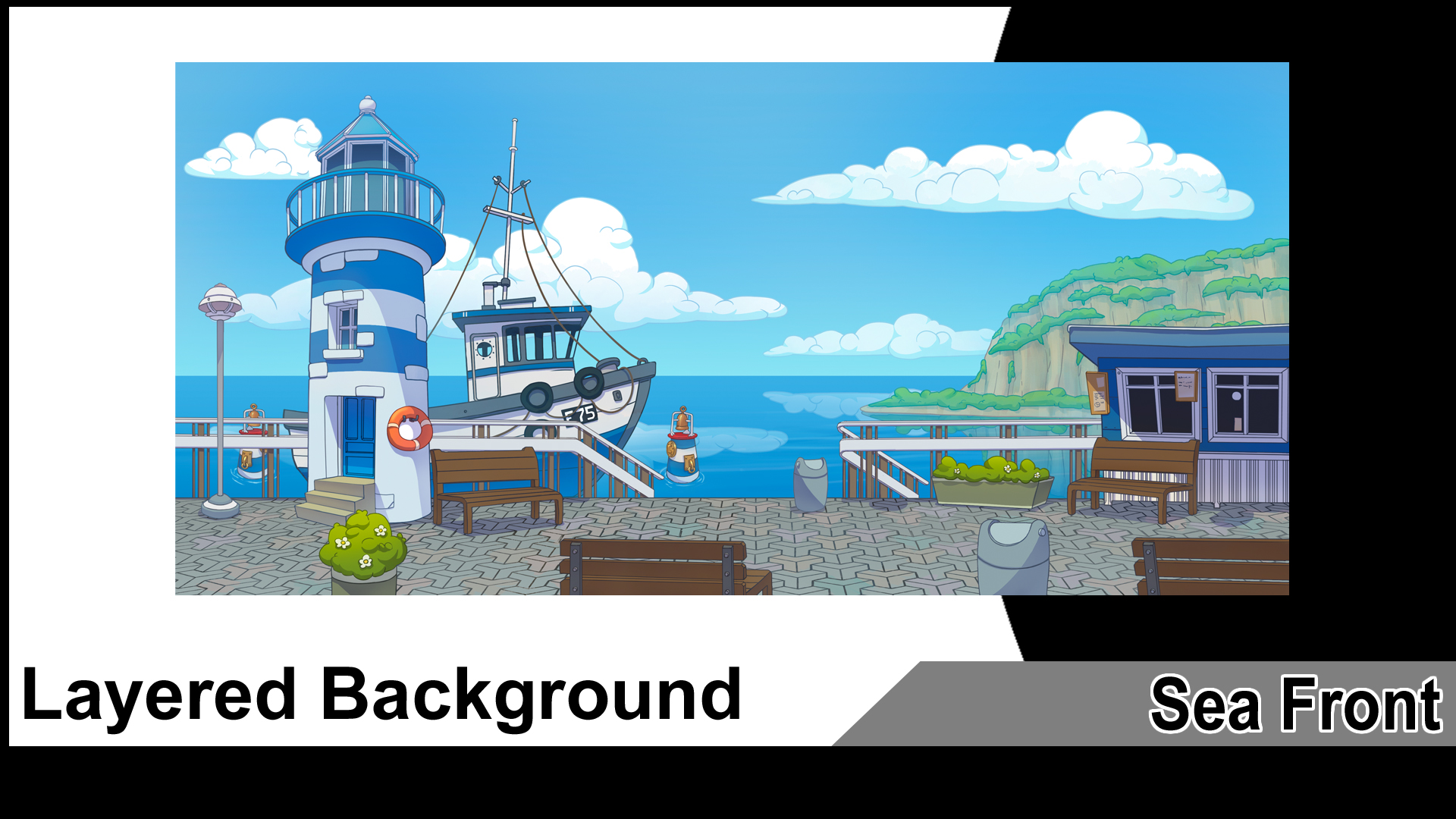 Sea Front Animation 'Sea Front' by Anton Bakhmat - Cartoon Animator/Scene - Reallusion ...