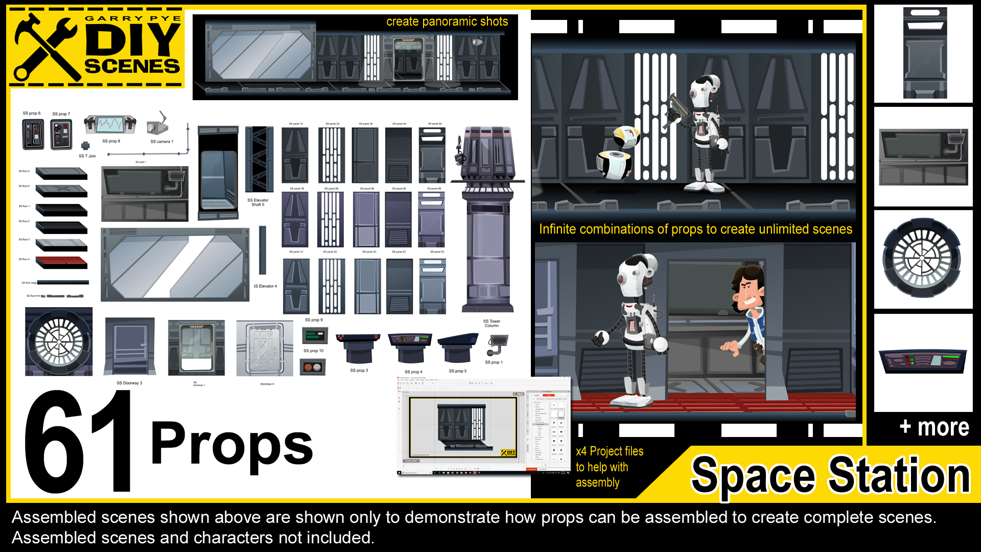 DIY Scene - Space Station