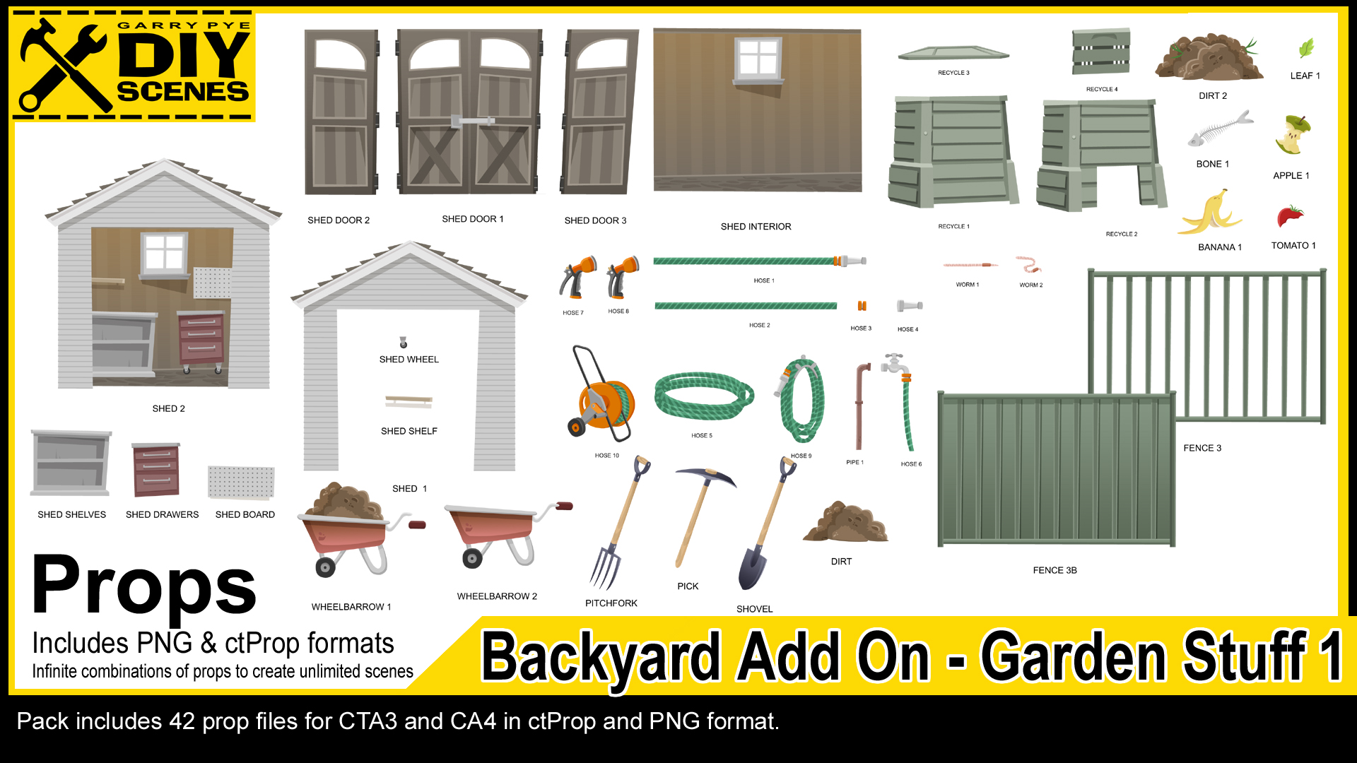 DIY Scenes - Garden Stuff 1