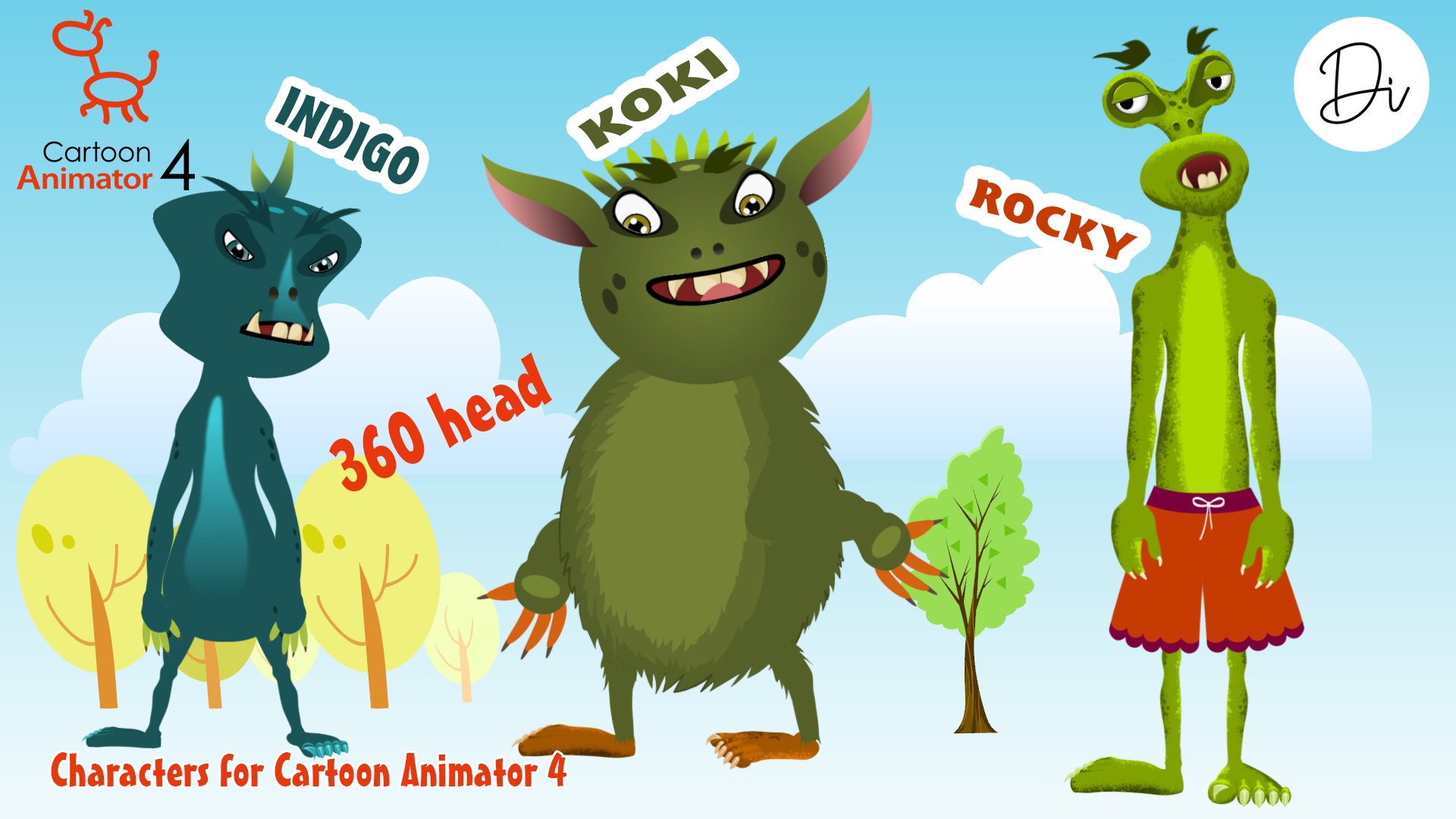 Cartoon Monsters