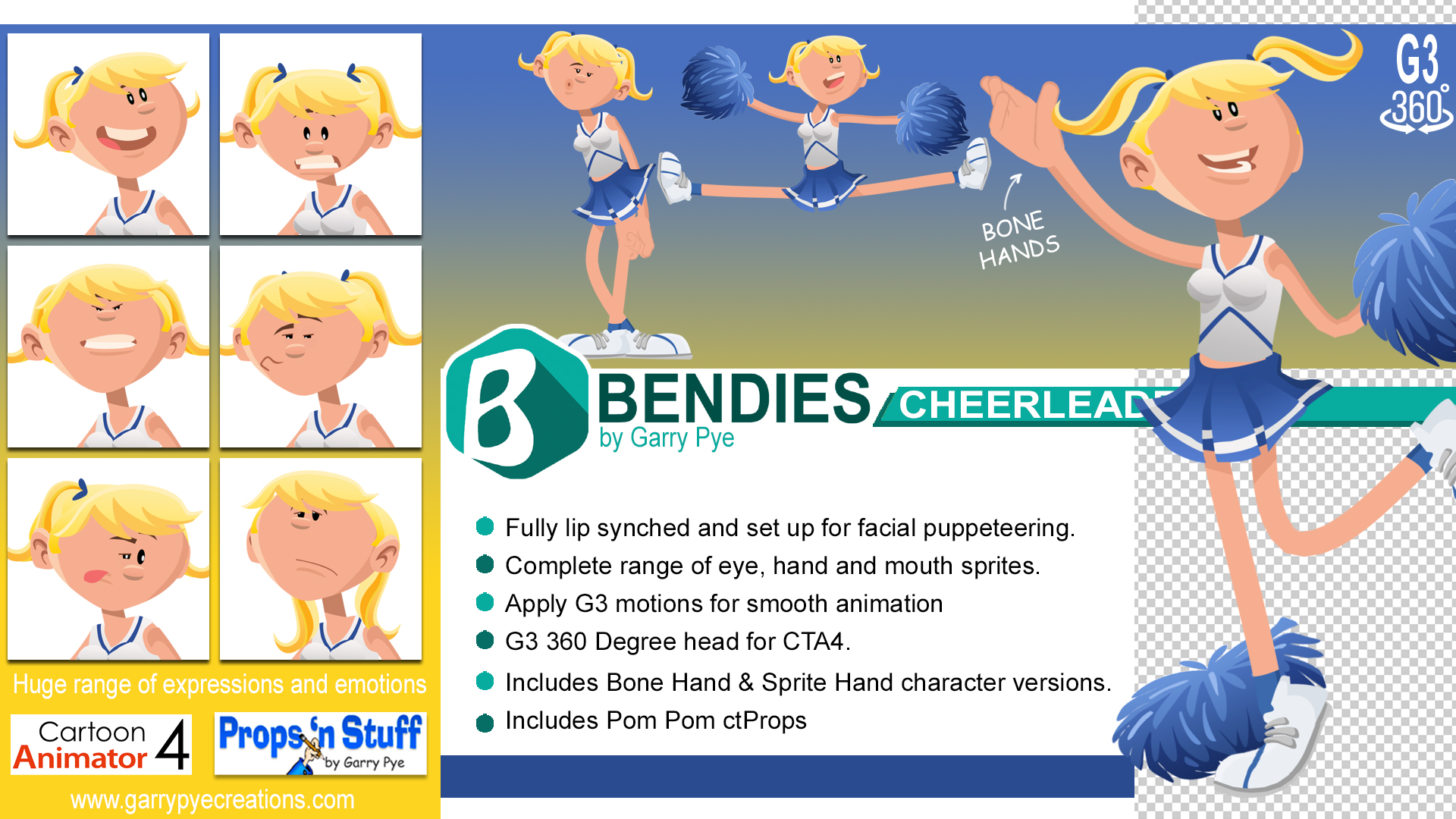 Bendie #38 Cheerleader