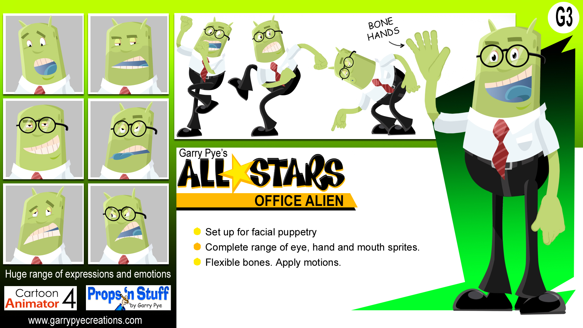 All Stars Office Alien