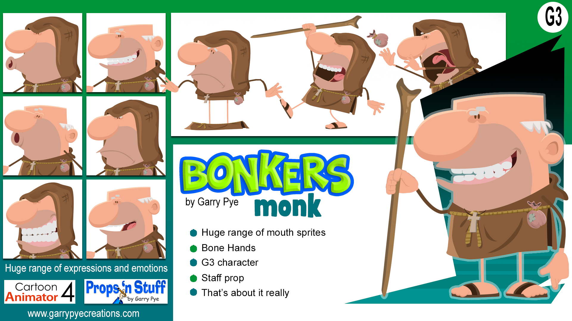 Bonkers Monk