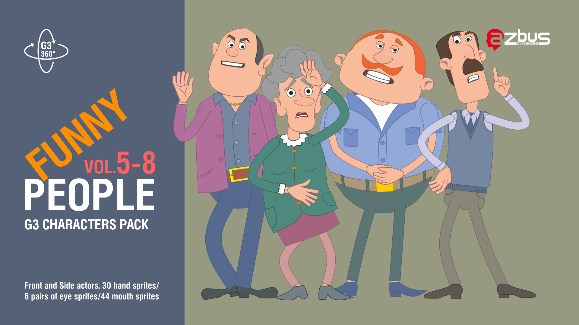 Funny people. Vol 5-8