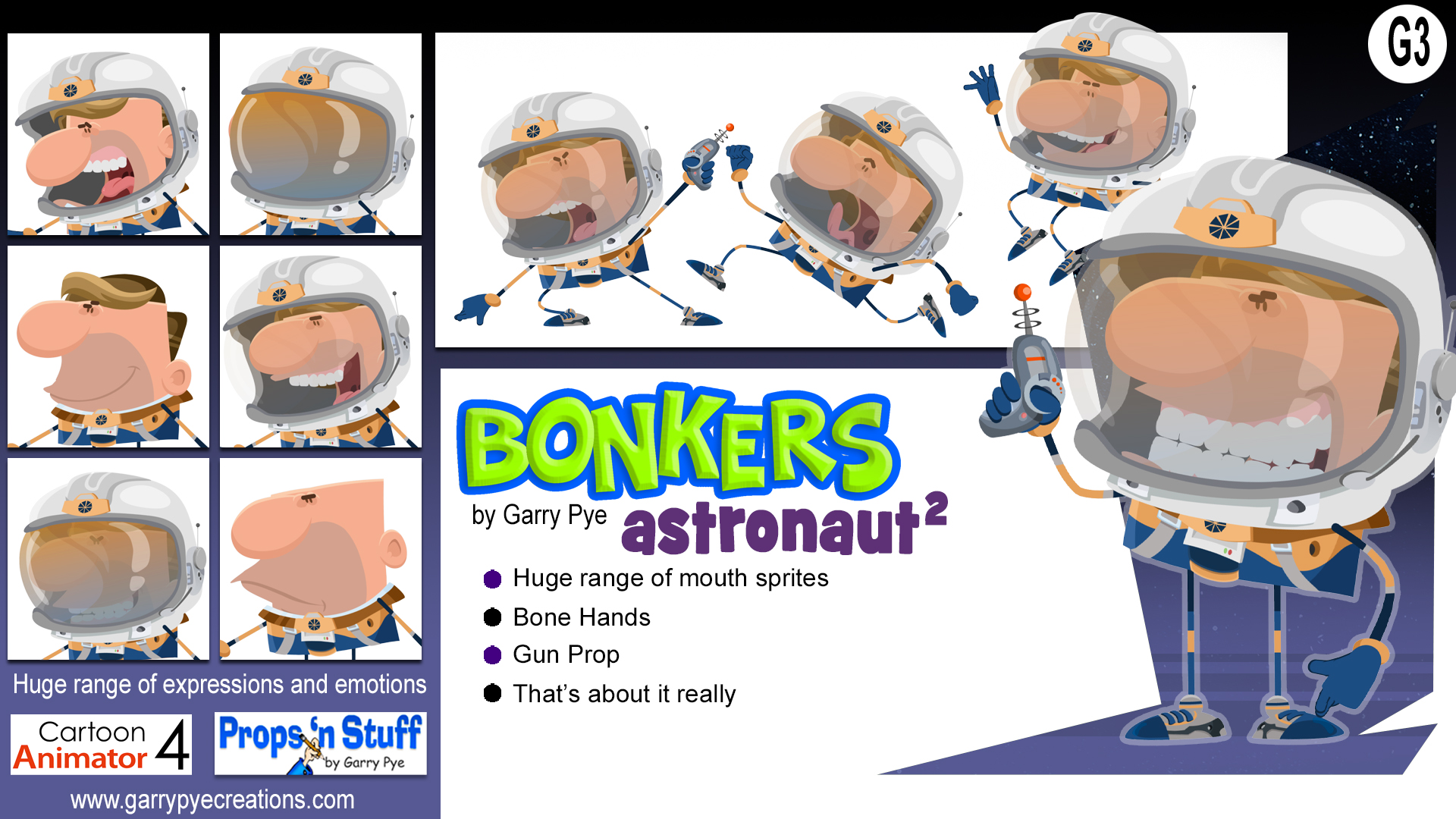 Bonkers Astronaut 2