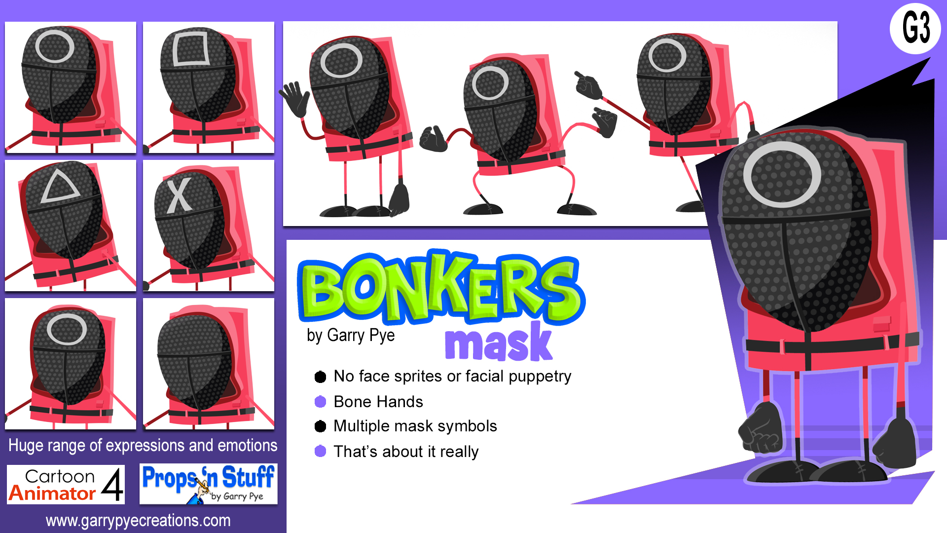 Bonkers Mask