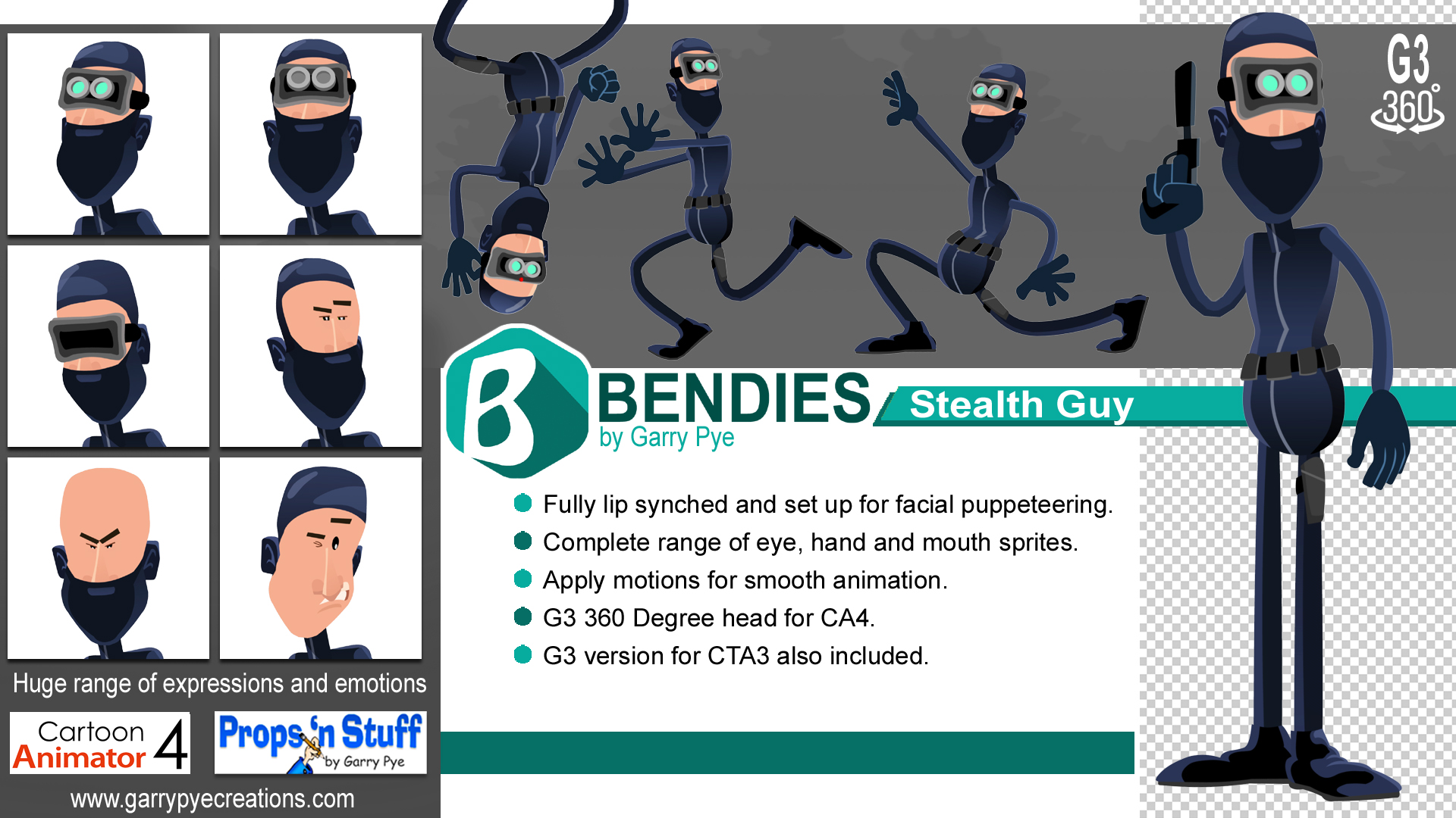 The Bendies #20 - Stealth Guy