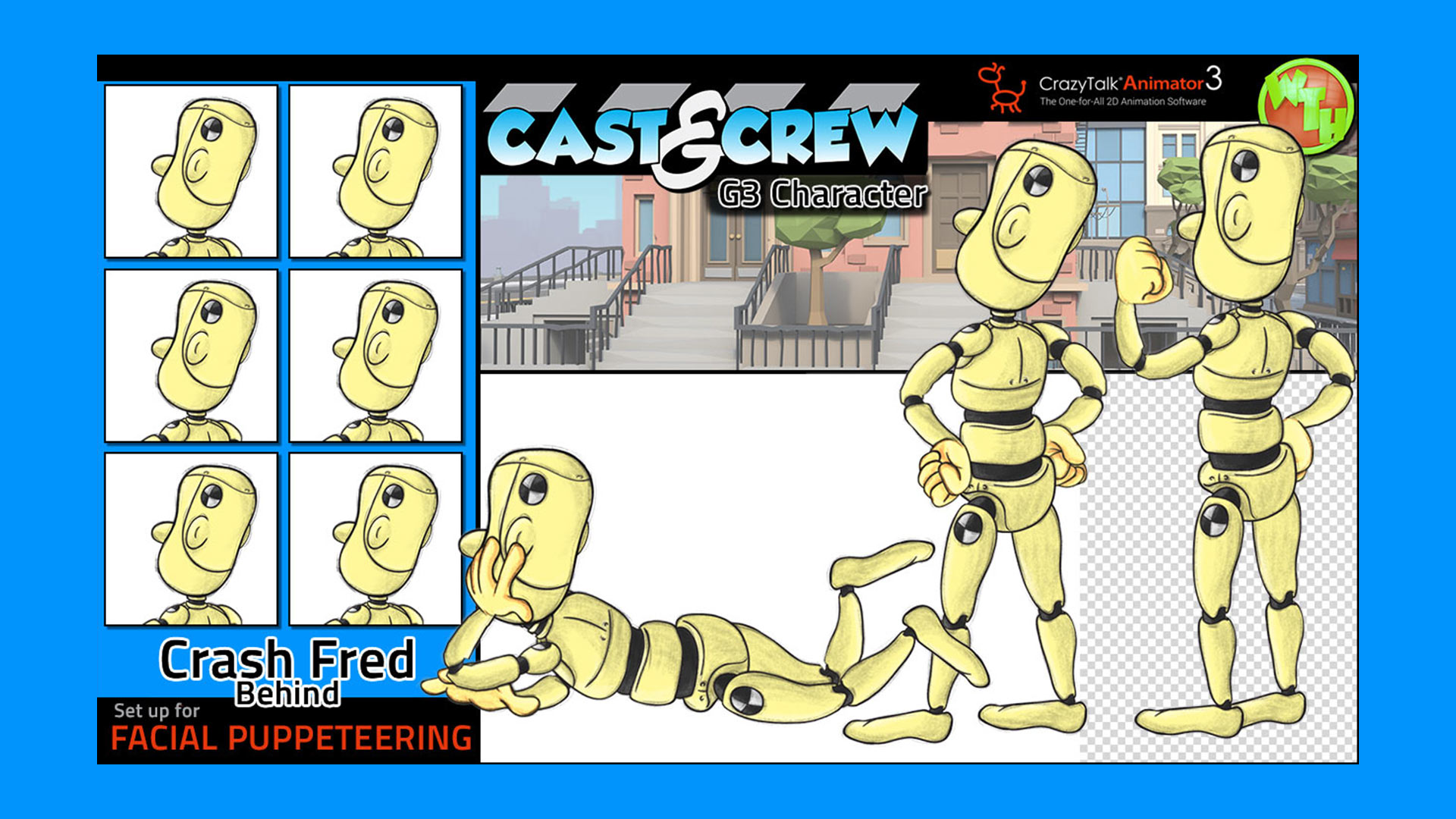 Cast&Crew – Crash Fred Behind