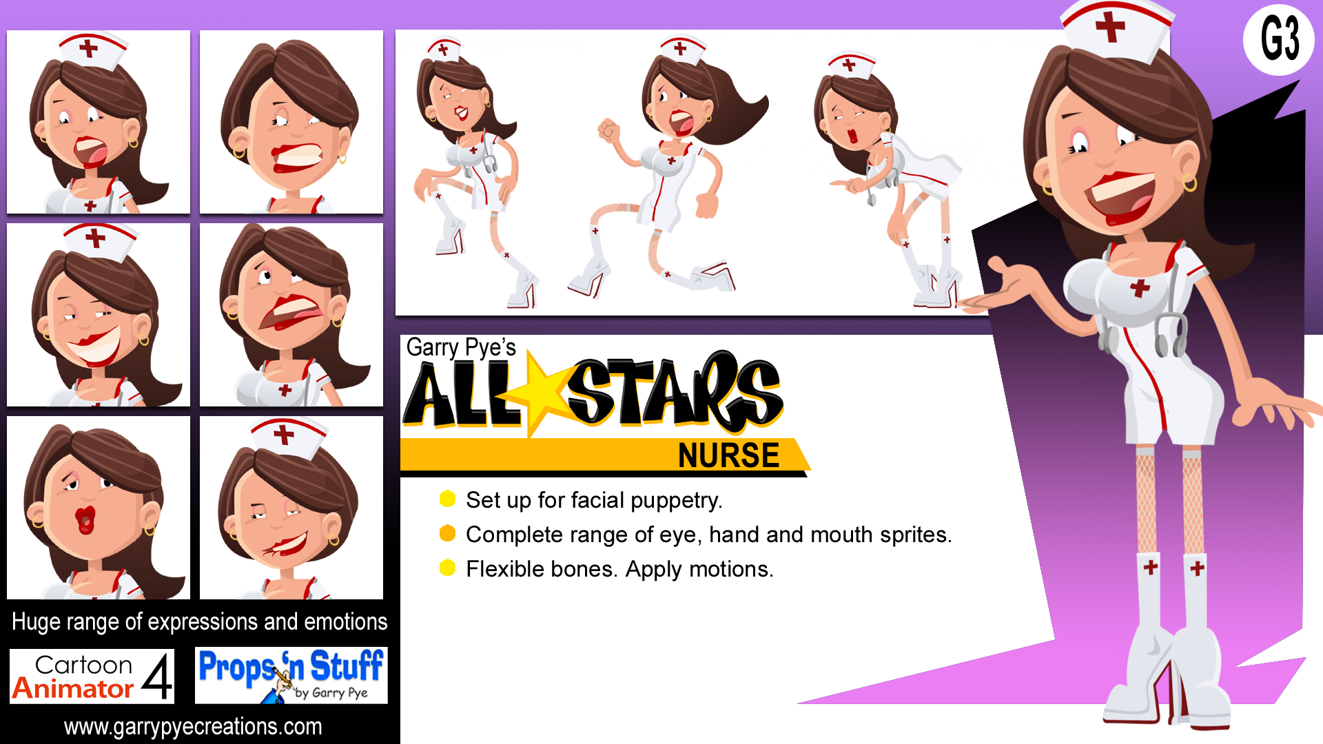 All Stars Nurse Amber