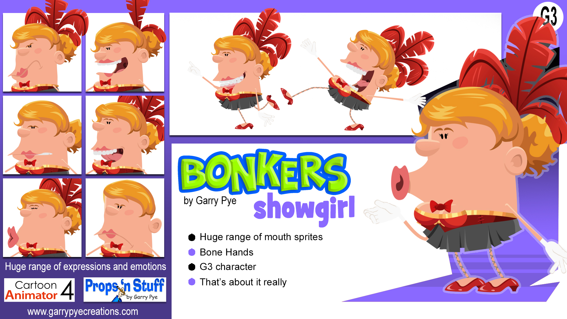 Bonkers Showgirl