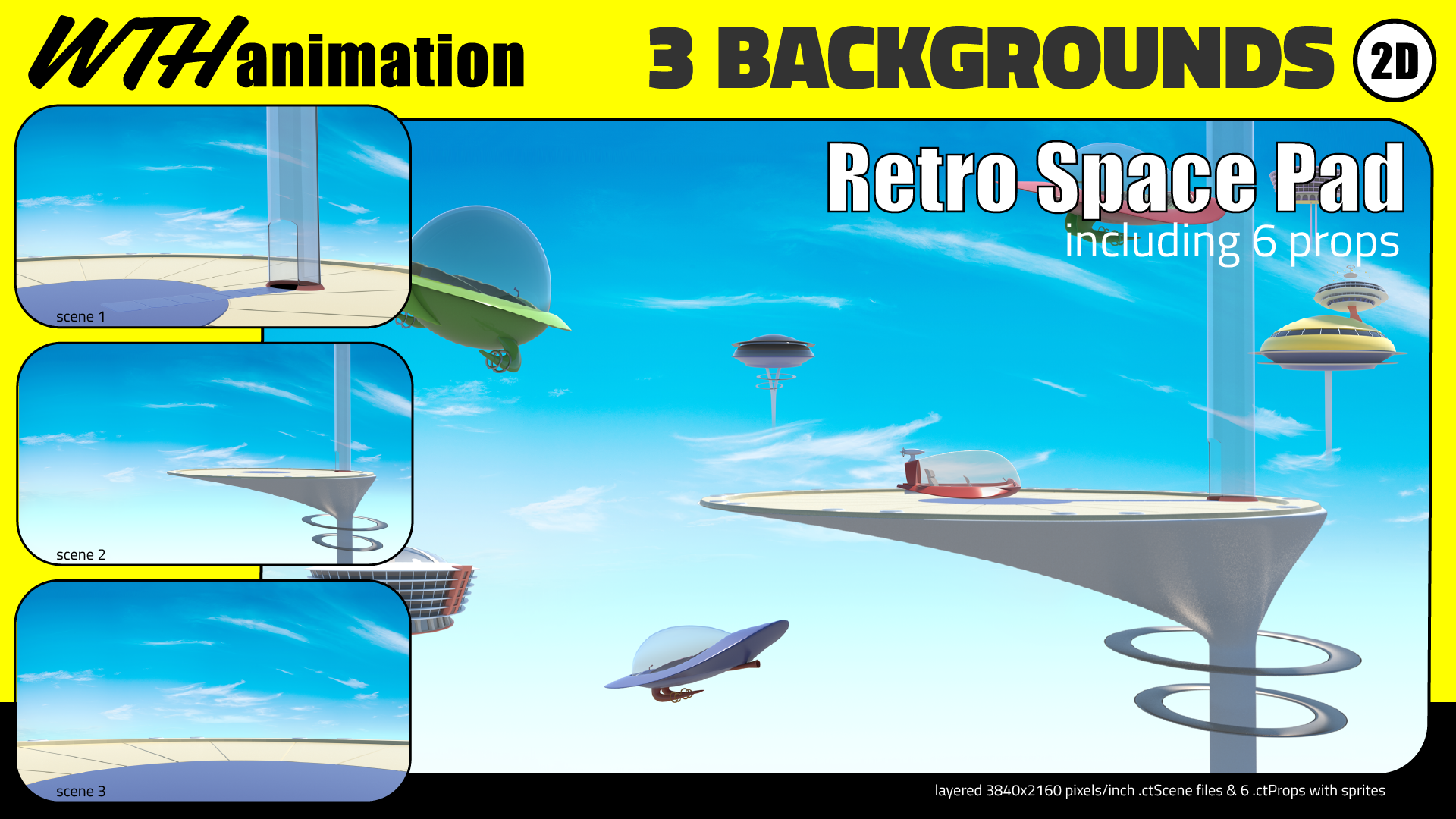 Retro Space Pad