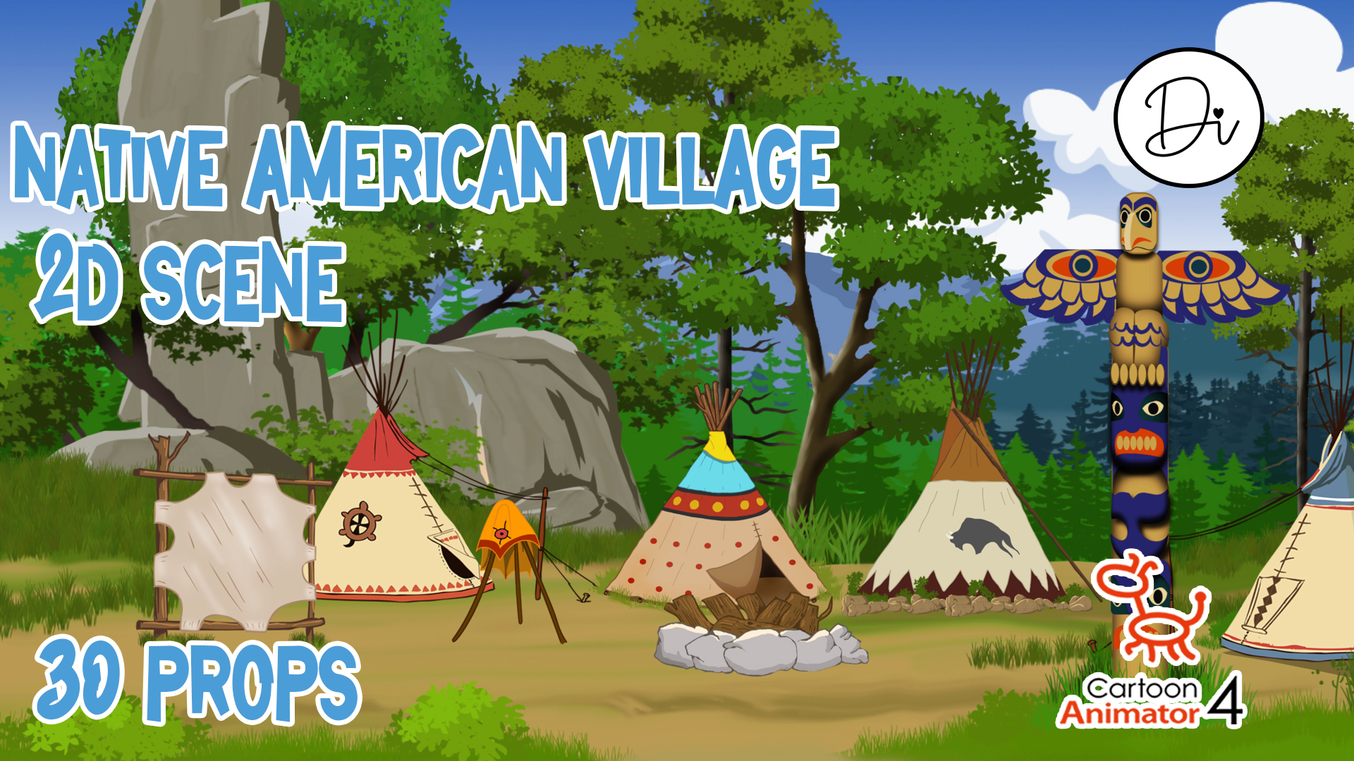 Native american village