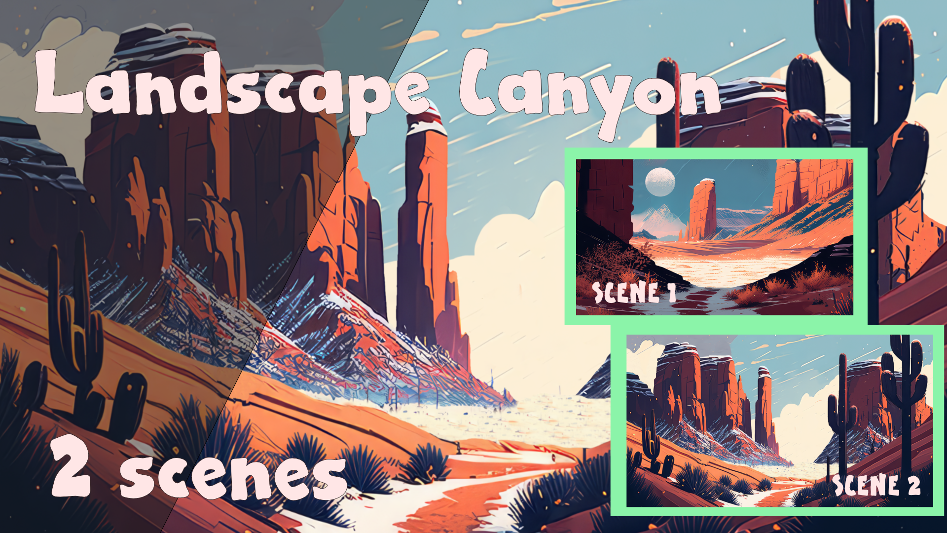 CS25 Landscape canyon