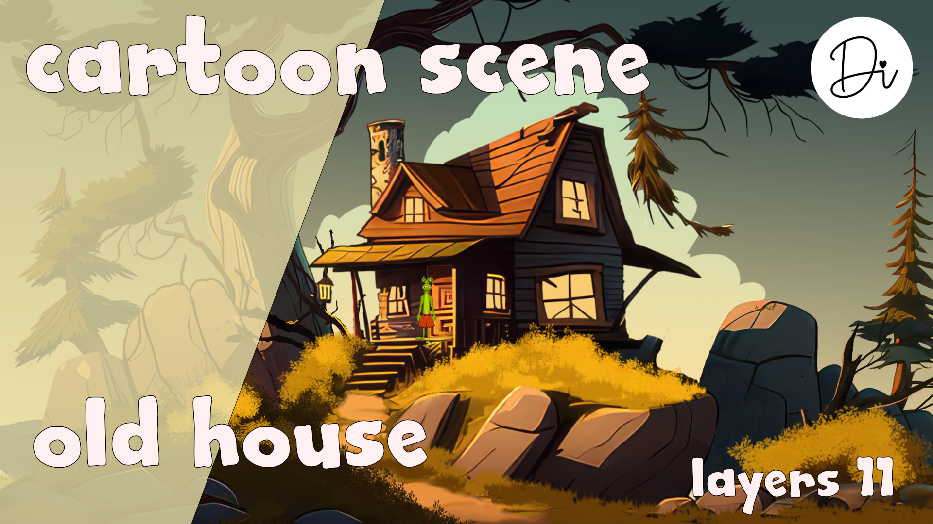 CS29 Landscape (old house) 1