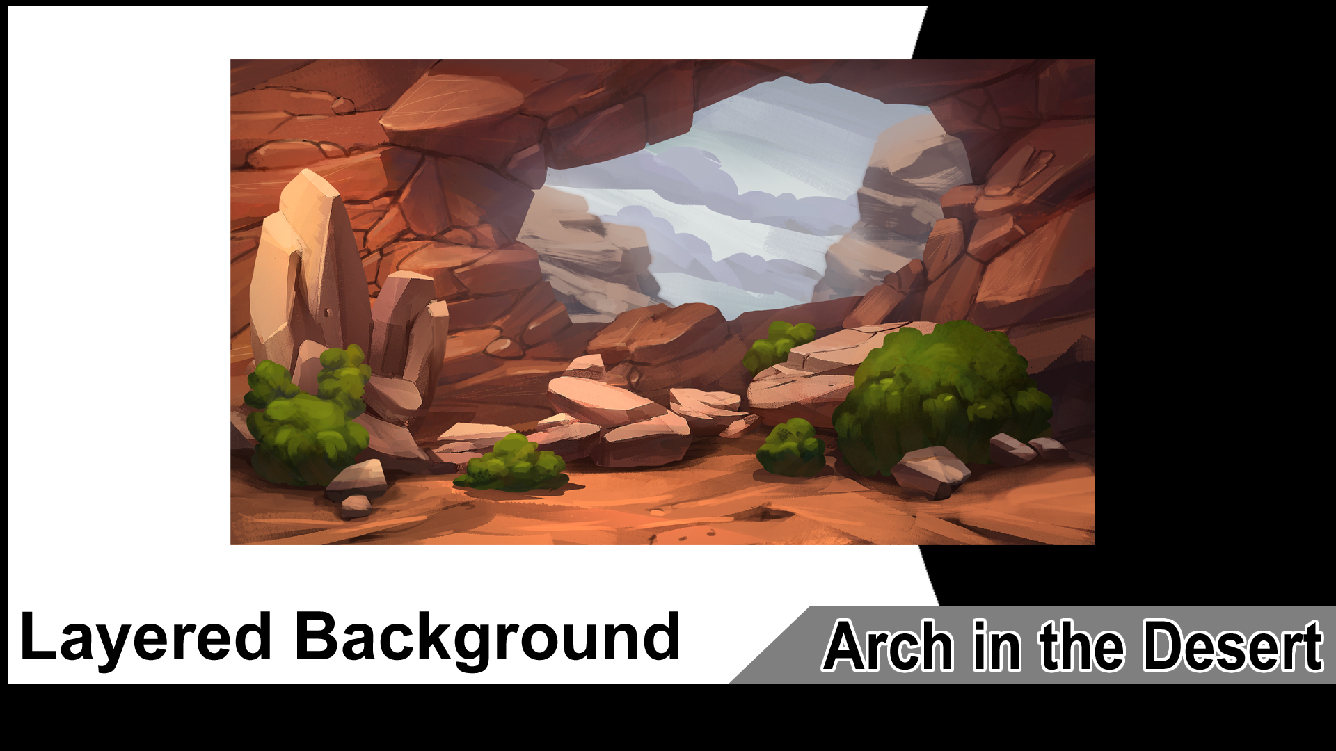 Arch in the Desert