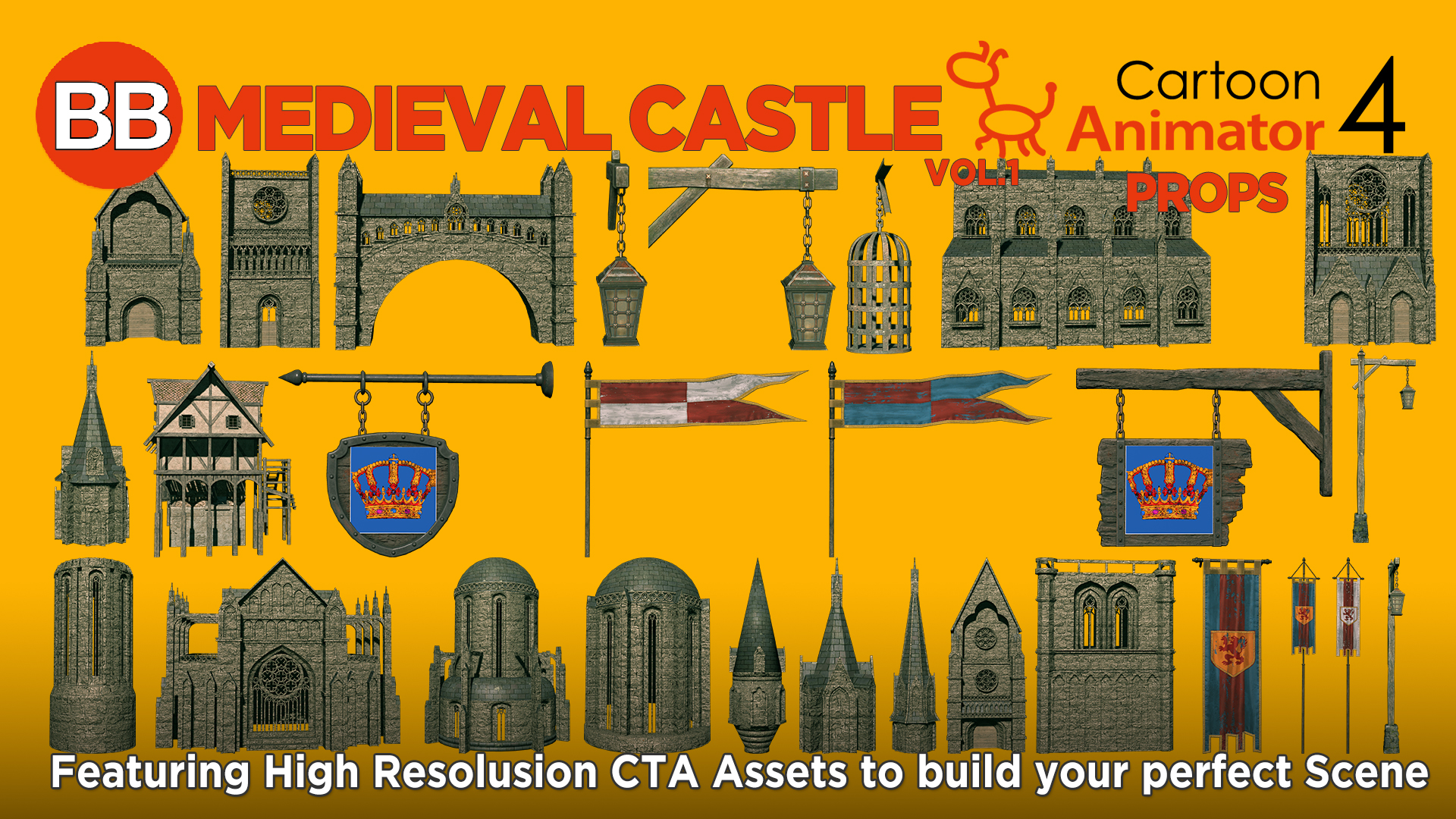 BB Medieval Castle Vol.1