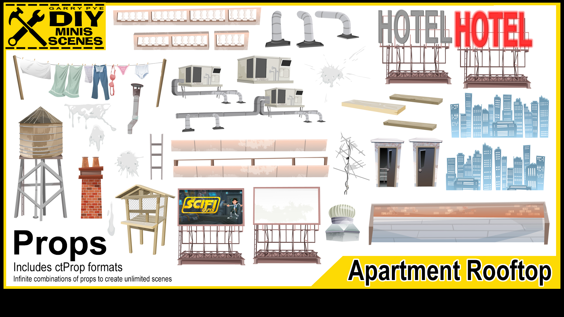 DIY Mini - Apartment Rooftop