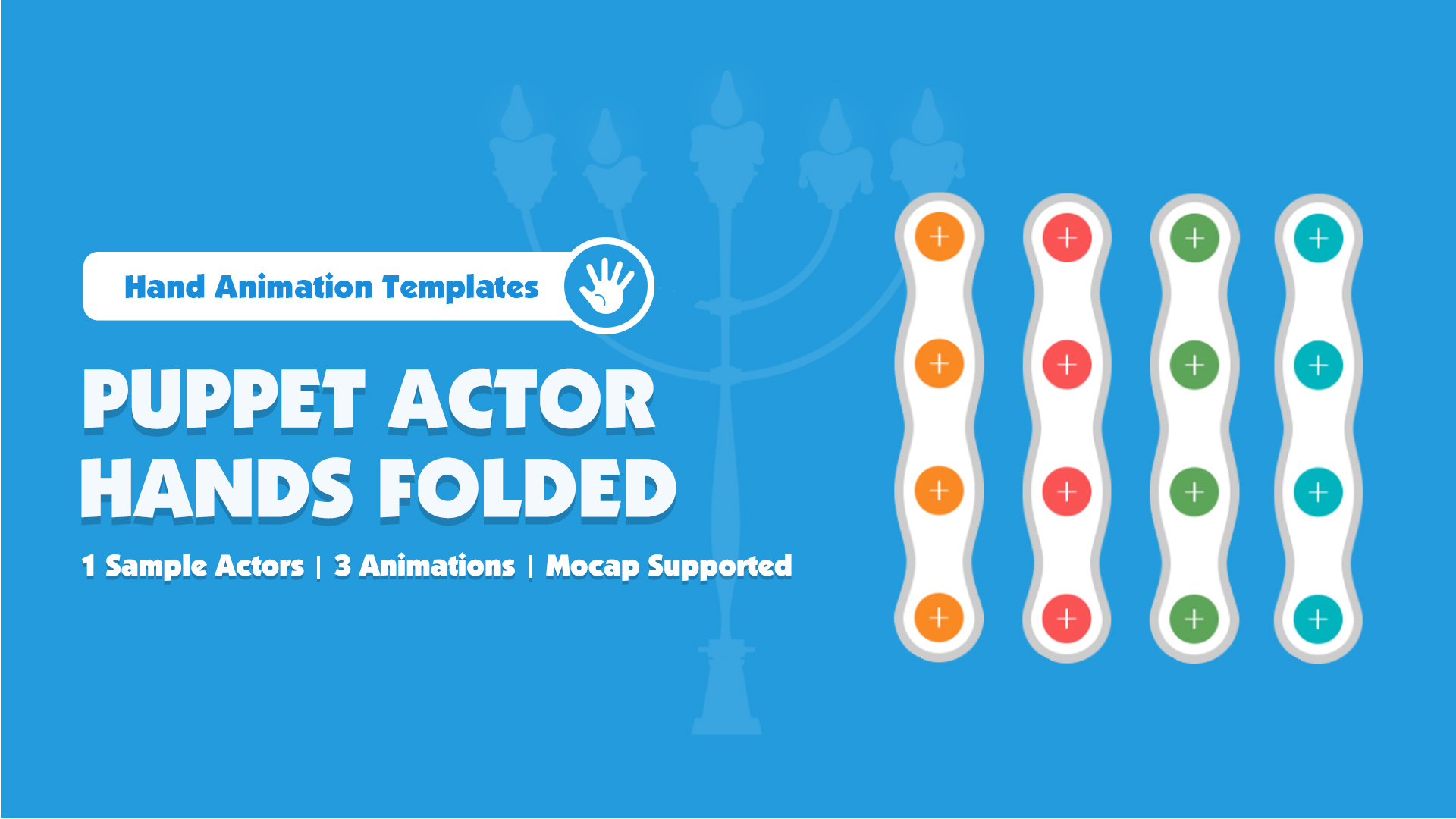Puppet Actor:Hands Folded
