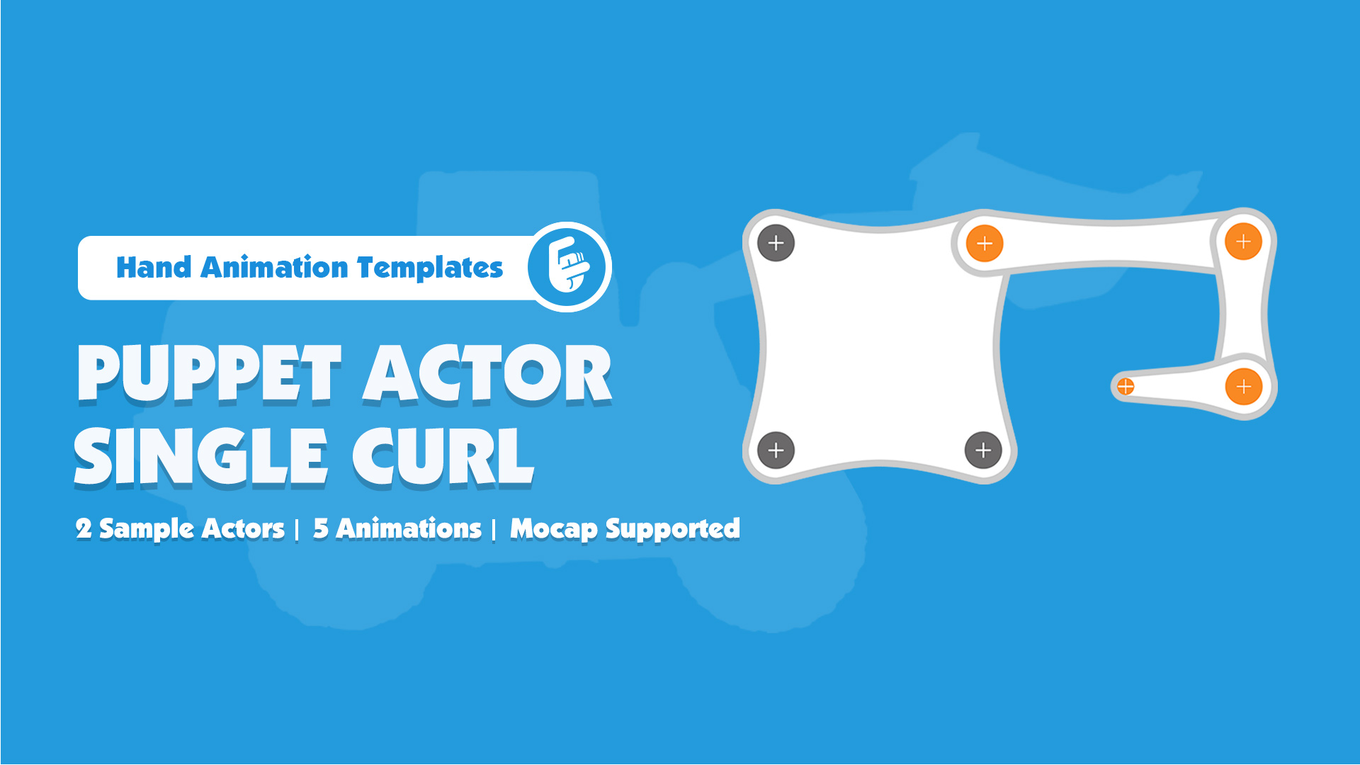 Puppet Actor:Single Curl
