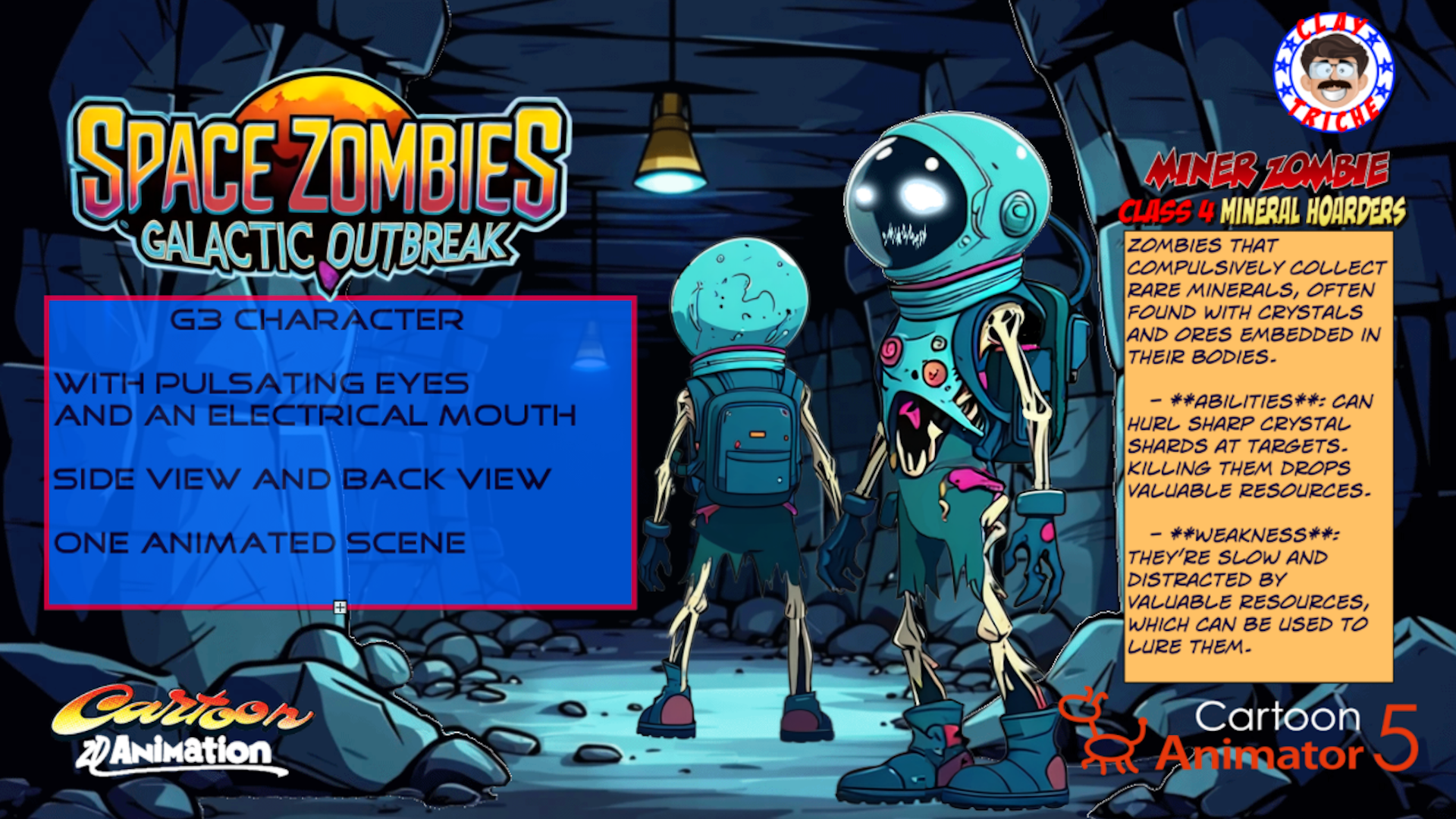 Space Zombies (Class 4, Mineral Hoarder) 