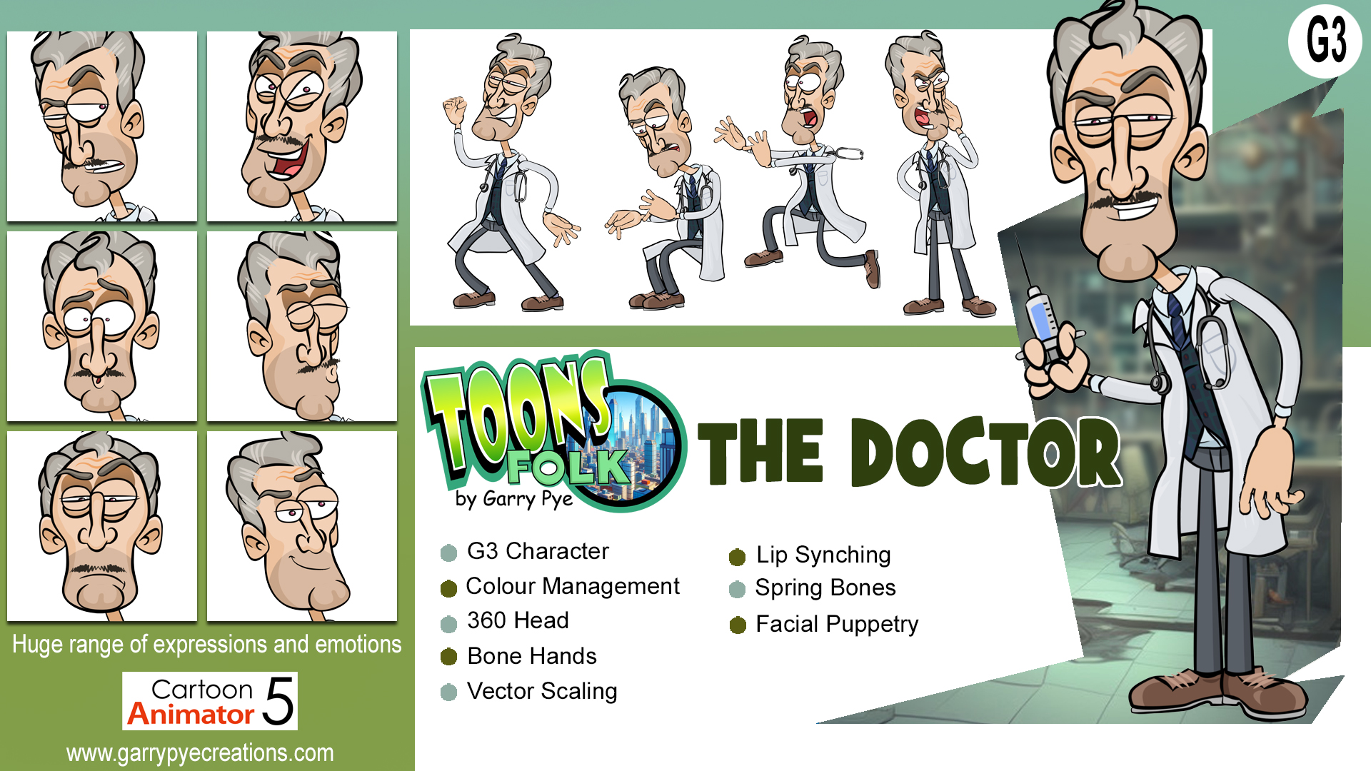 Toons Folk - The Doctor