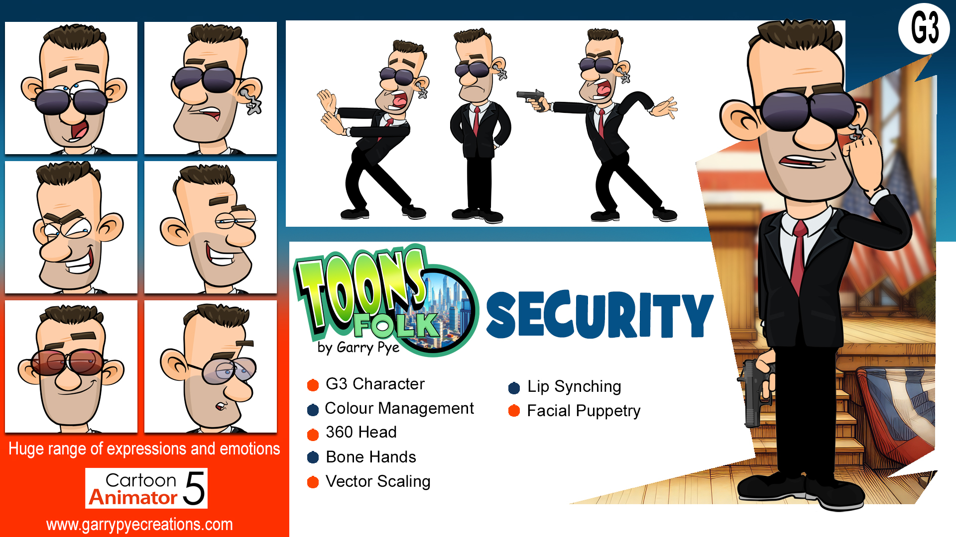 Toons Folk - Security