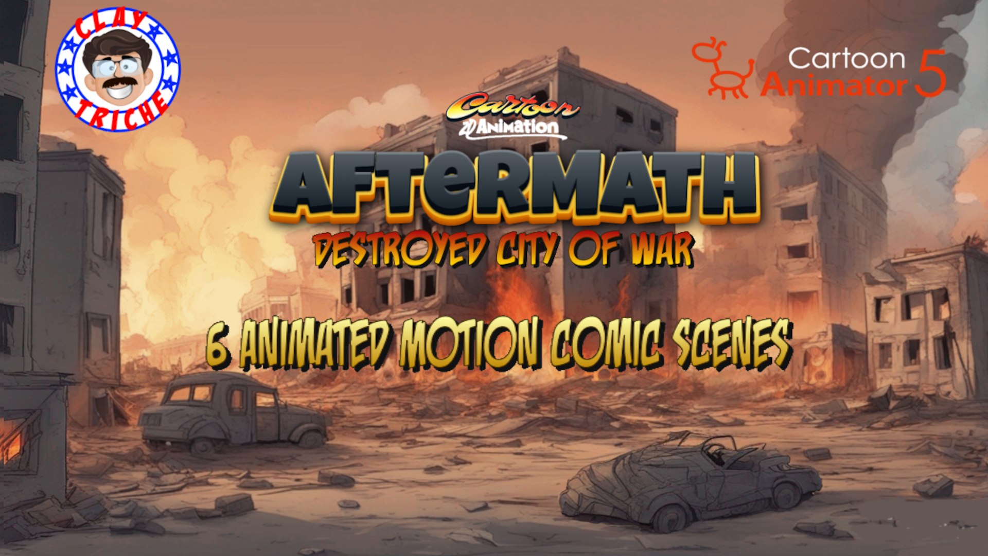After Math: Destroyed City of war