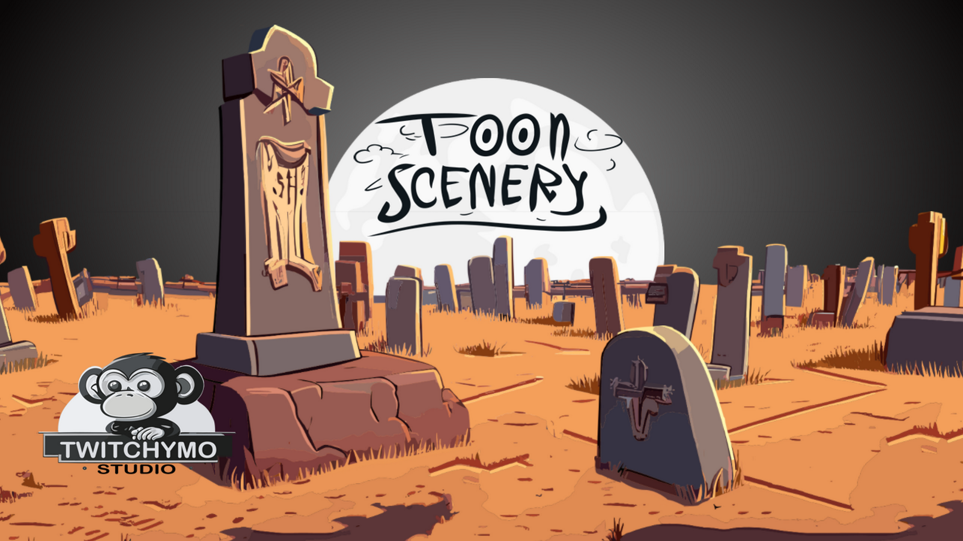 Toon Scenery - Cemeteries