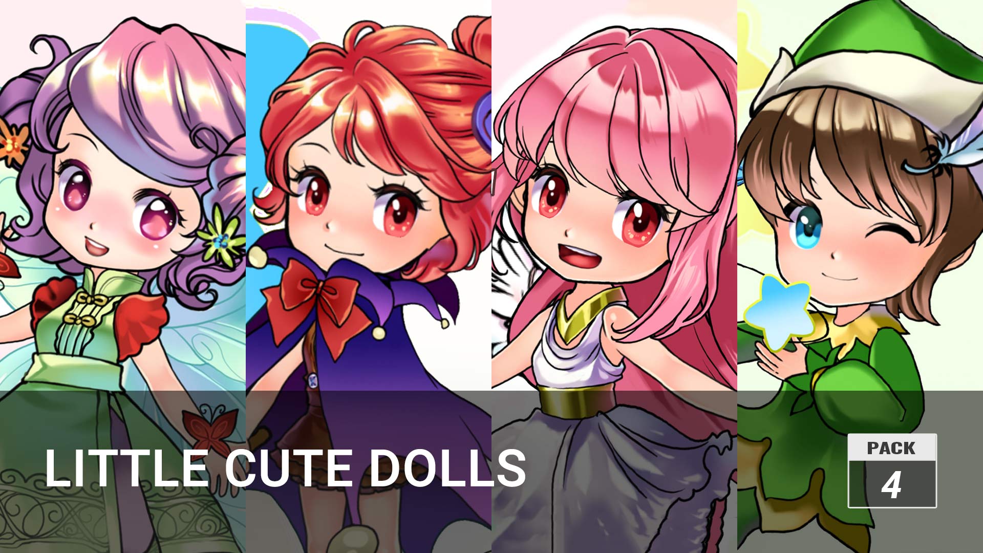 LITTLE CUTE DOLLS