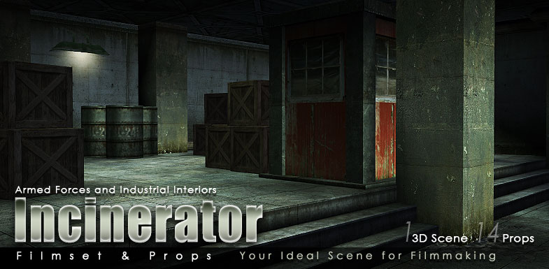 Armed Forces and Industrial Interiors - Incinerator