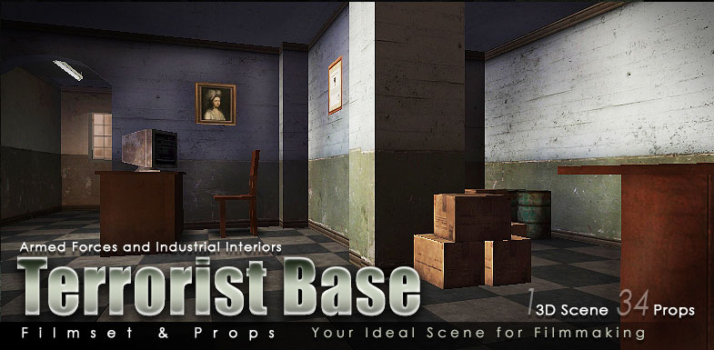 Armed Forces and Industrial Interiors - Terrorist Base