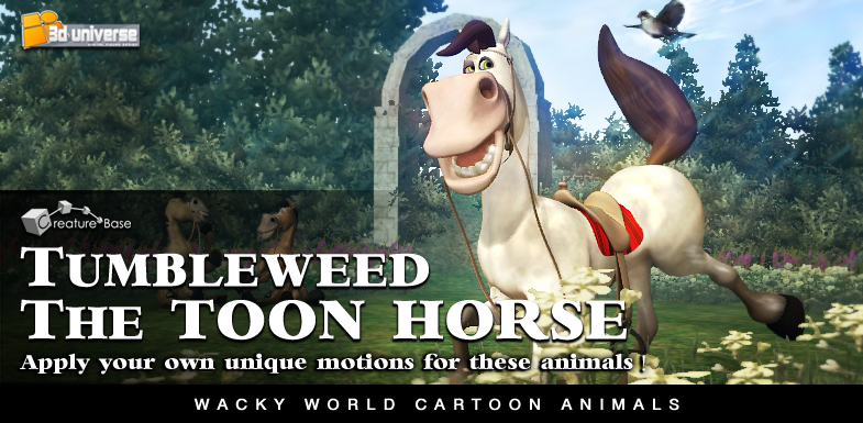 TumbleWeed the Toon Horse