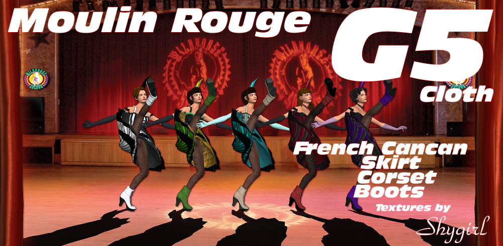 G5 Cloth Moulin Rouge